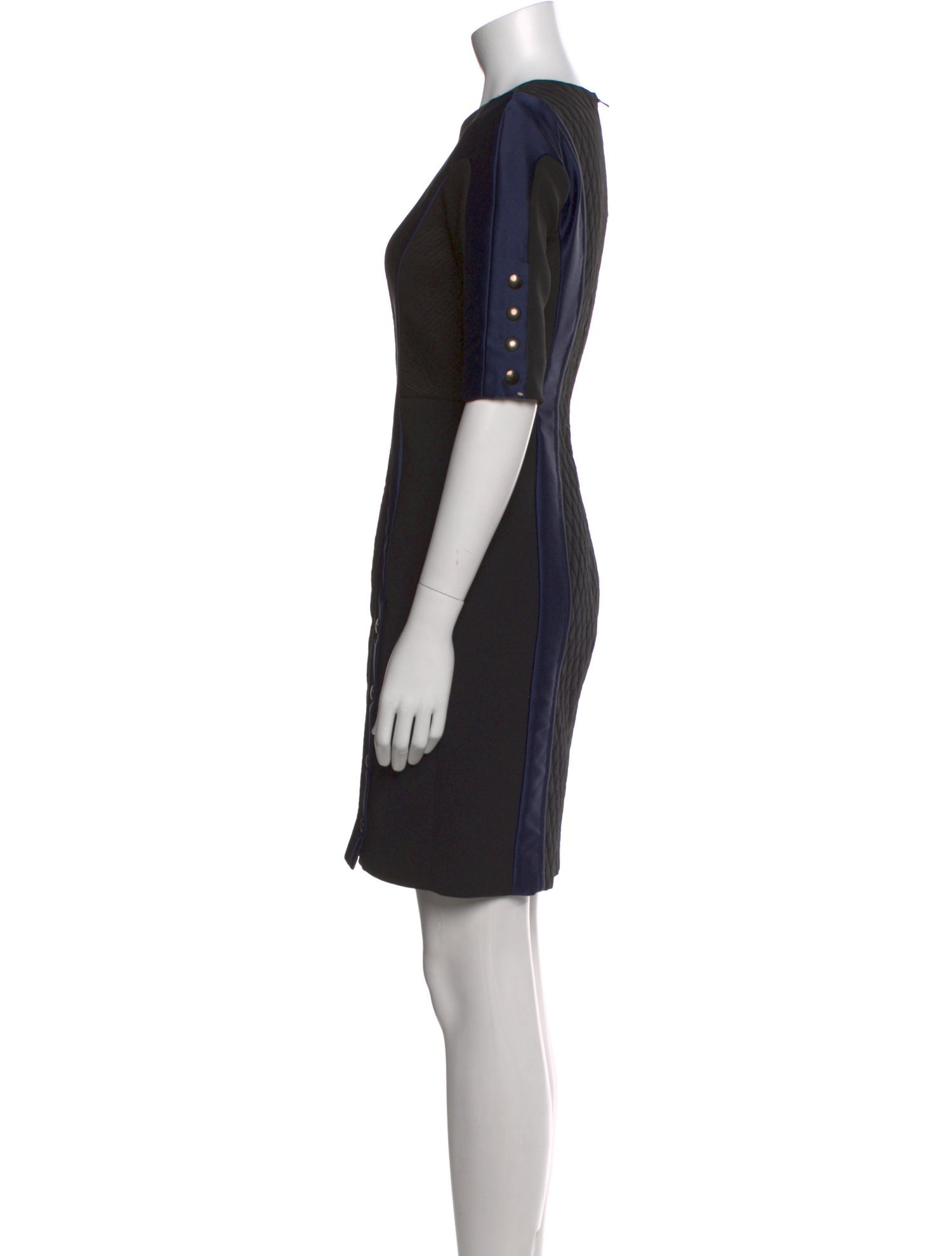 SportMax Crew Neck Mini Dress