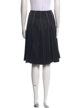 SportMax Silk Knee-Length Skirt