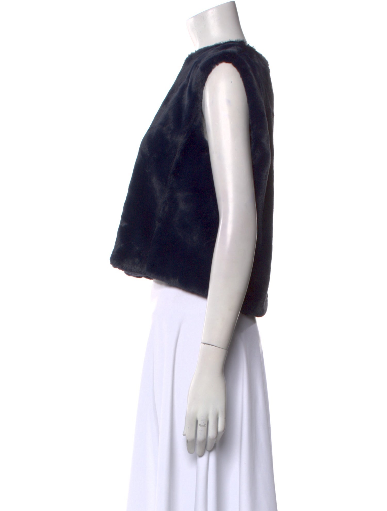 SportMax Crew Neck Sleeveless Crop Top w/ Tags