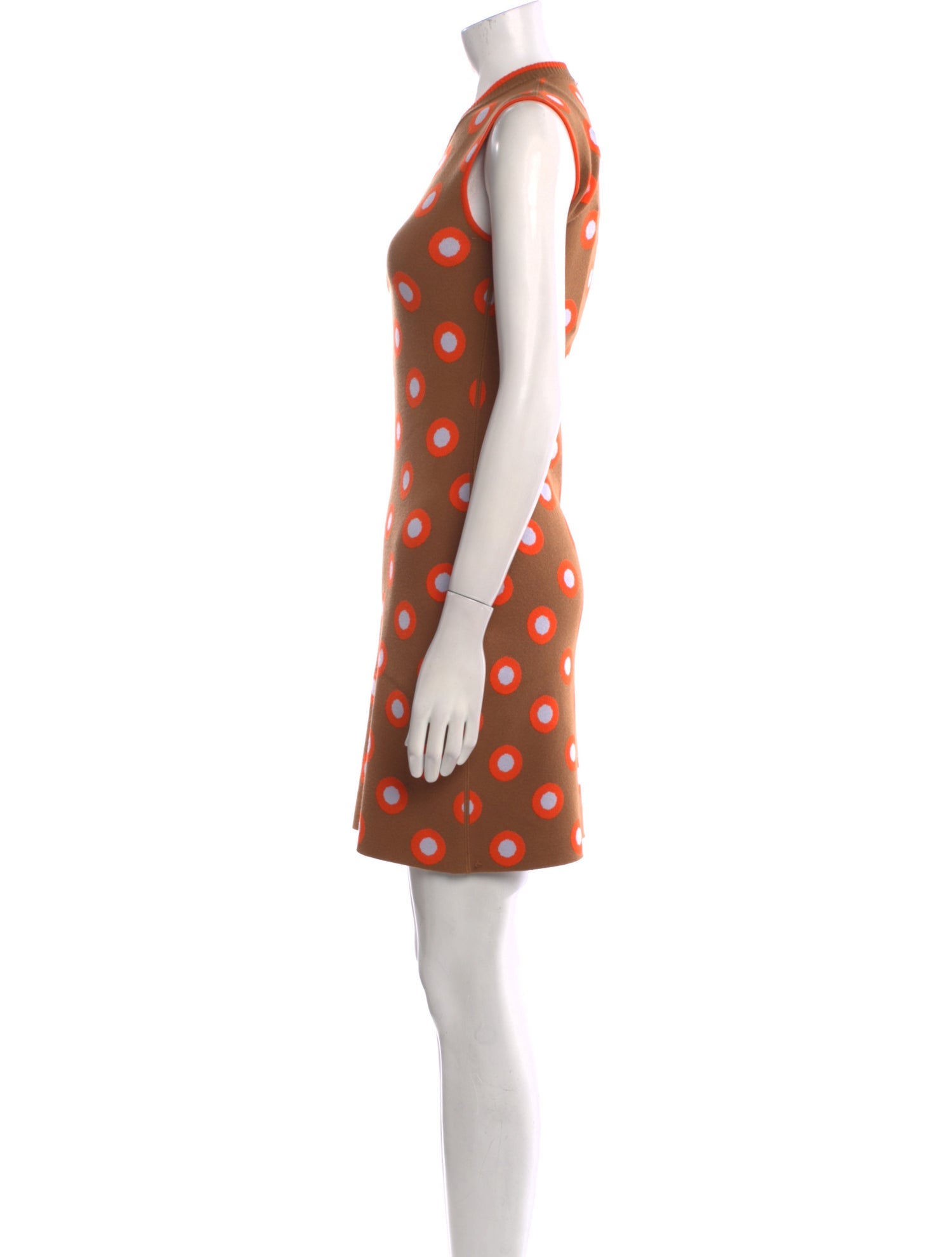 SportMax Polka Dot Print Mini Dress w/ Tags