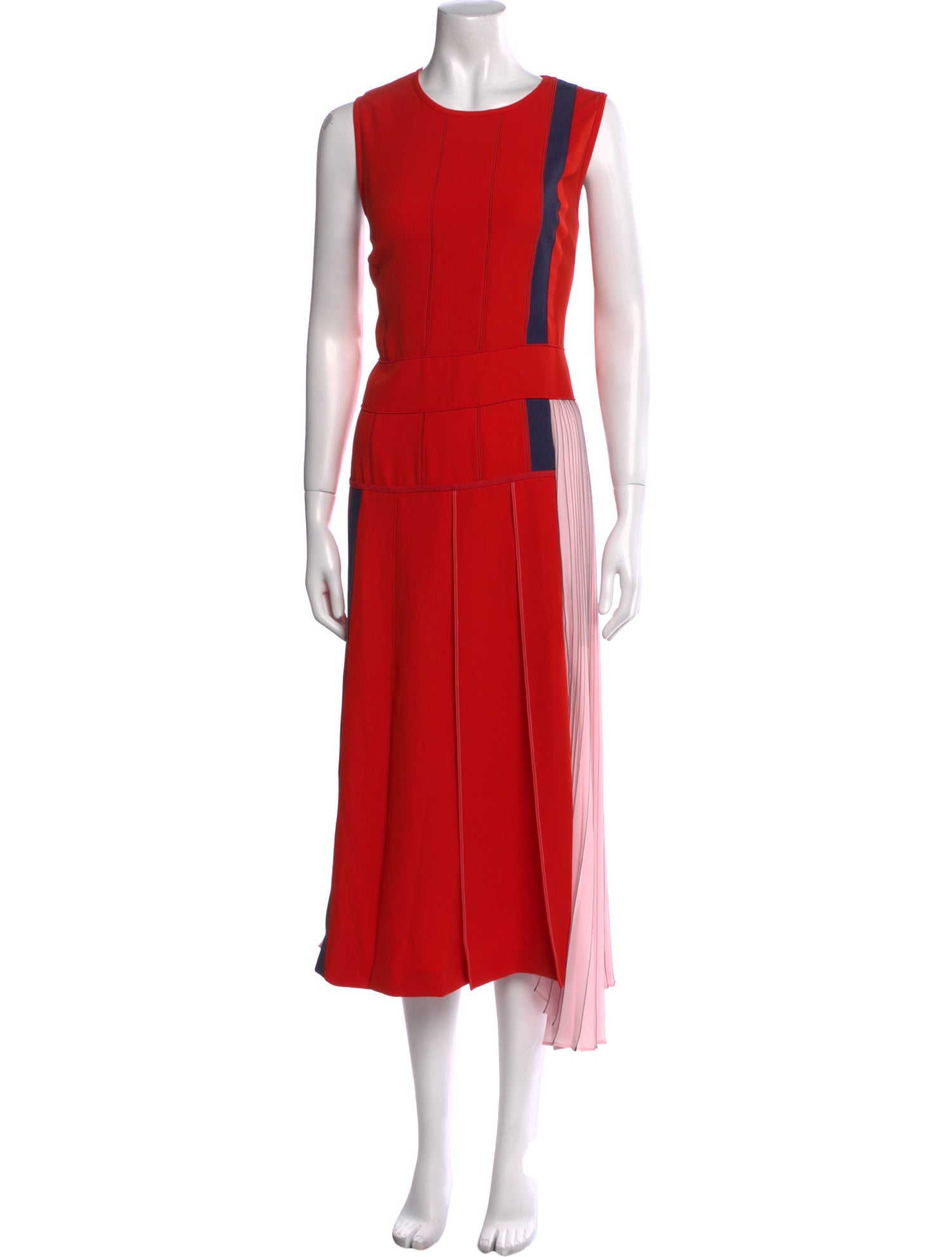 SportMax Crew Neck Long Dress