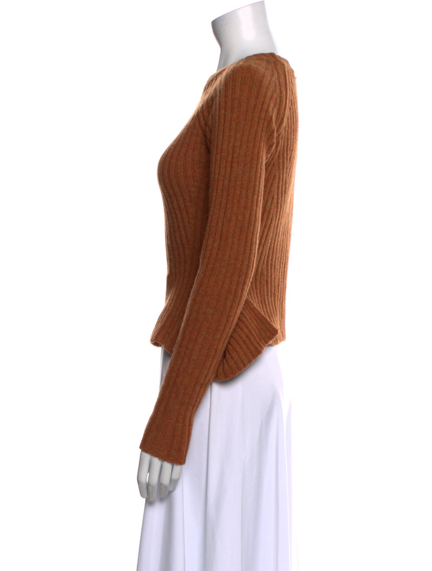 SportMax Virgin Wool Scoop Neck Sweater