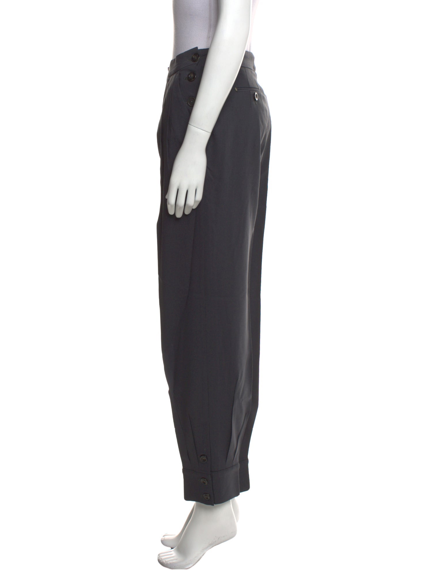 SportMax Virgin Wool Skinny Leg Pants