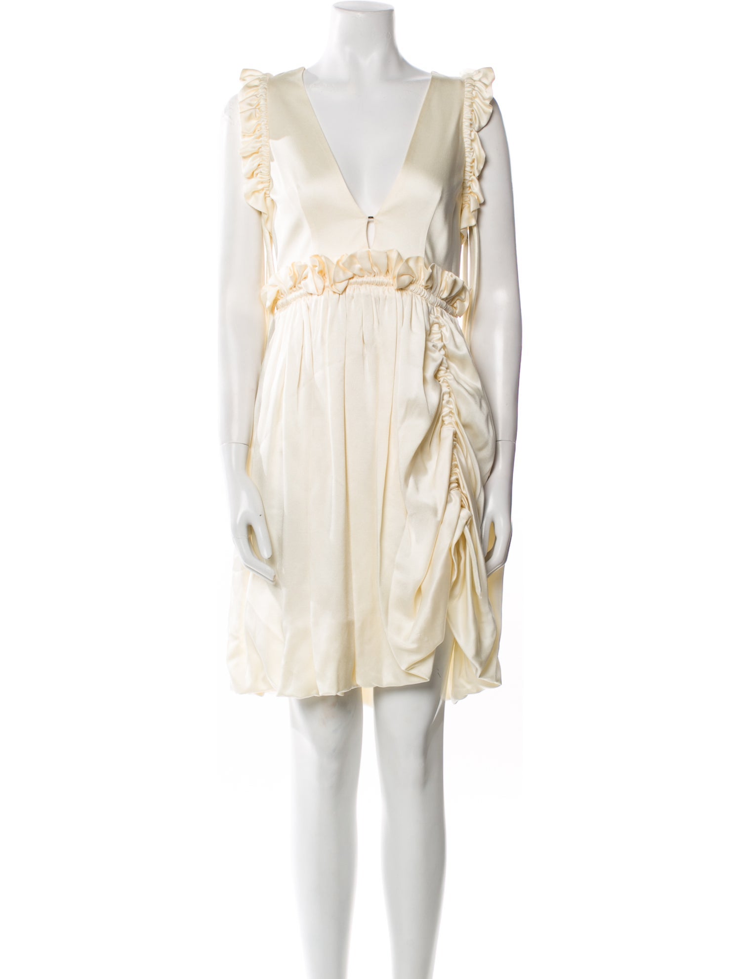 SportMax Satin Knee-Length Dress