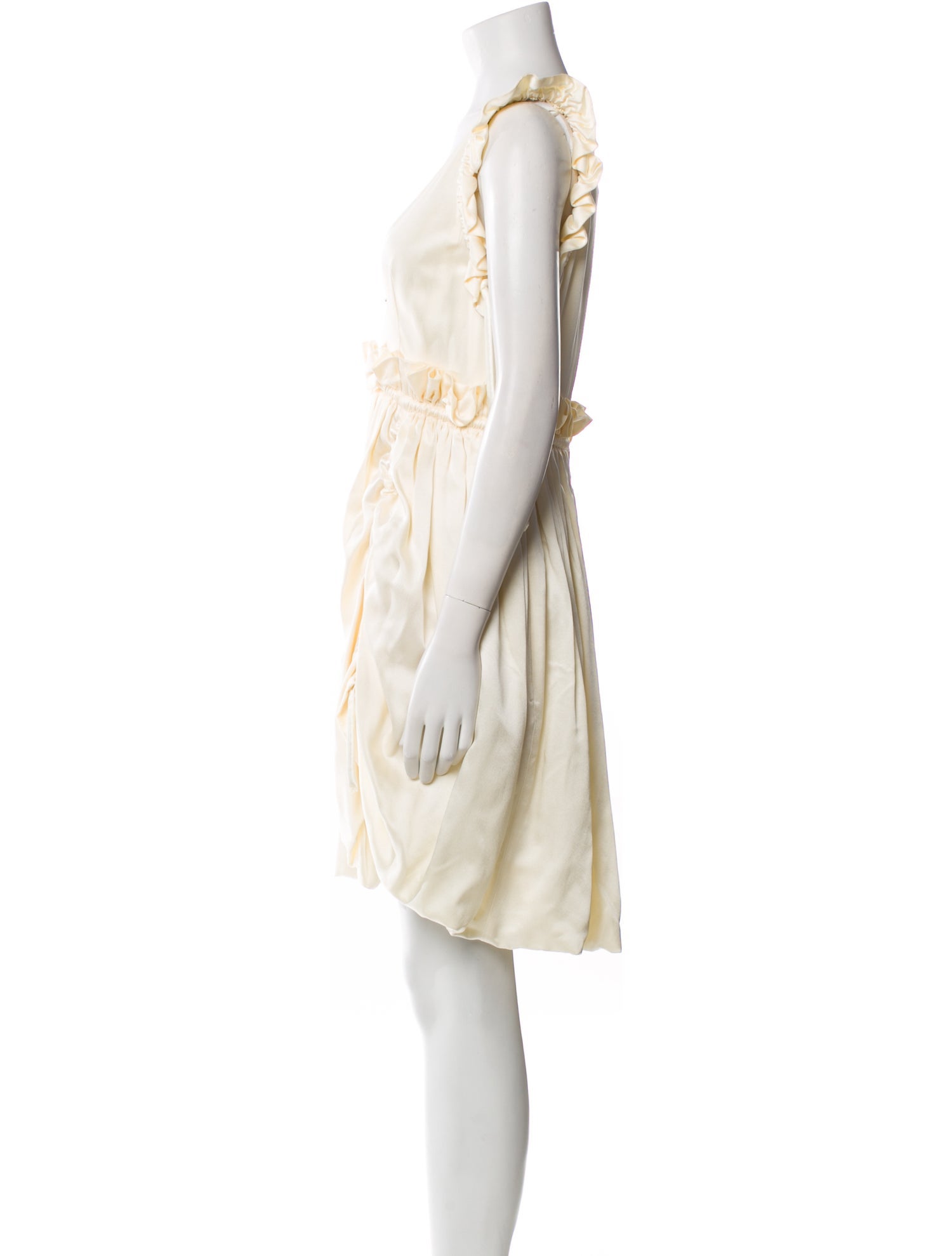 SportMax Satin Knee-Length Dress