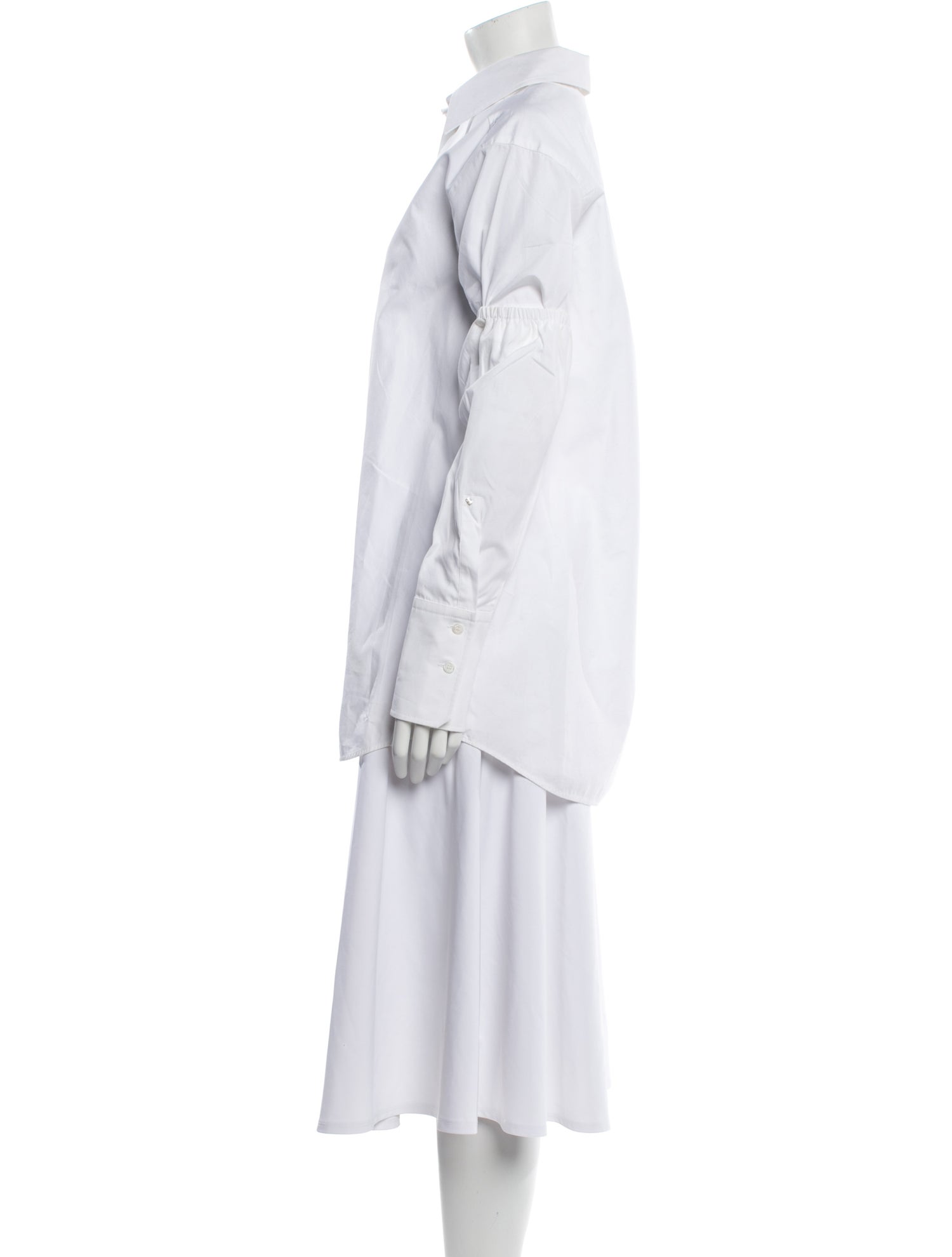 SportMax Long Sleeve Button-Up Top