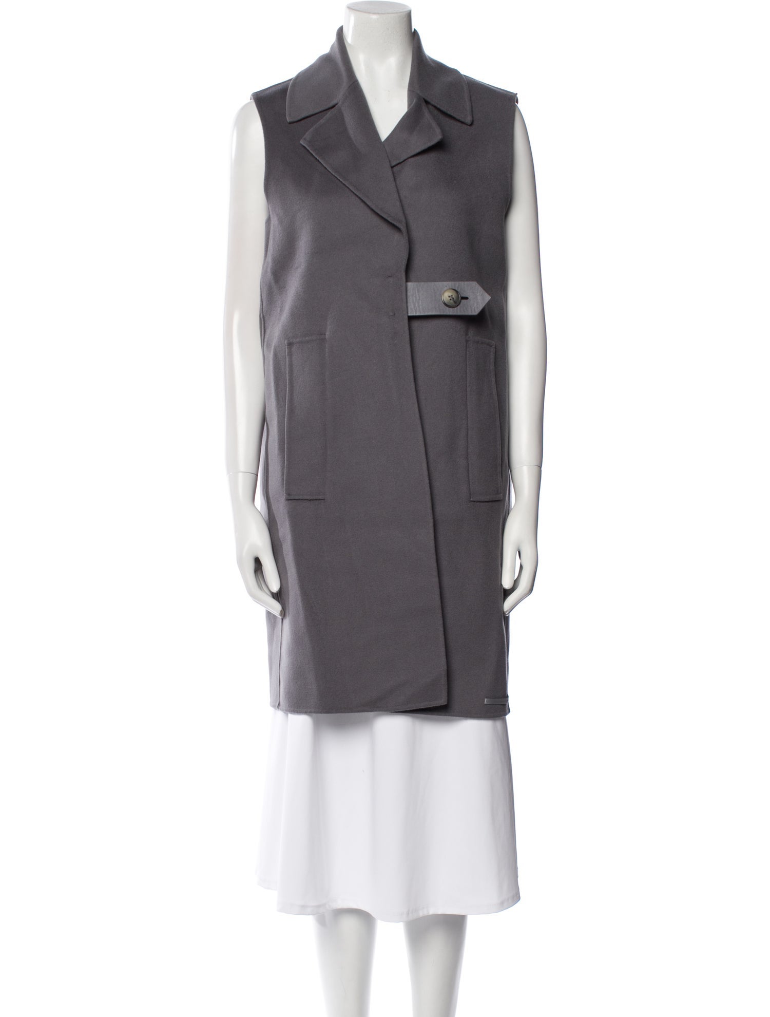 SportMax Virgin Wool Vest