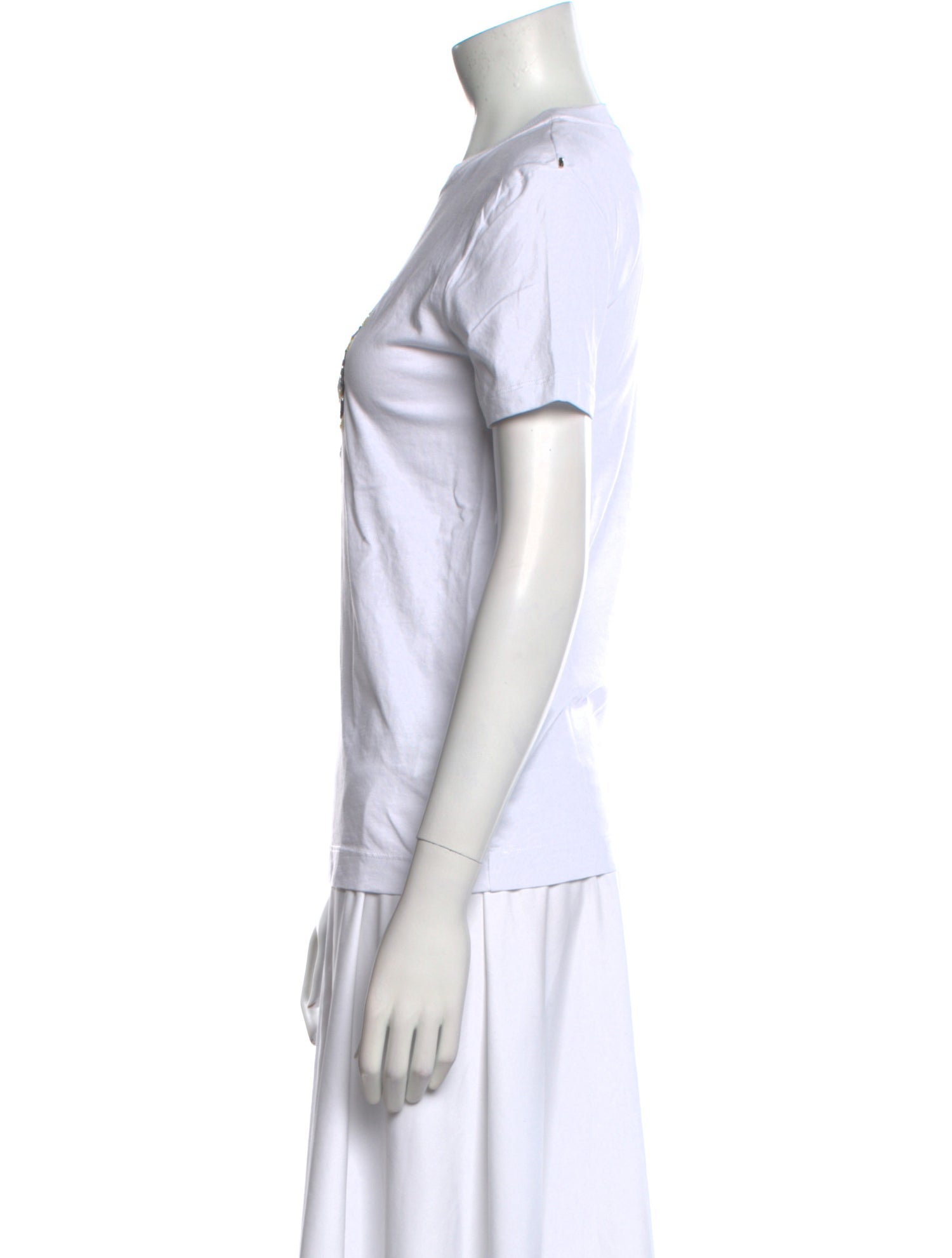 SportMax Graphic Print Crew Neck T-Shirt