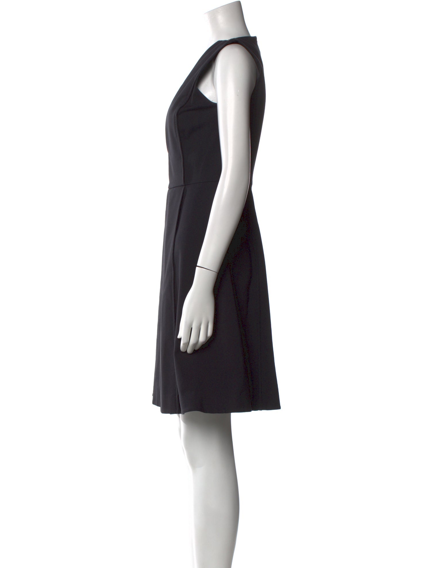 SportMax V-Neck Knee-Length Dress
