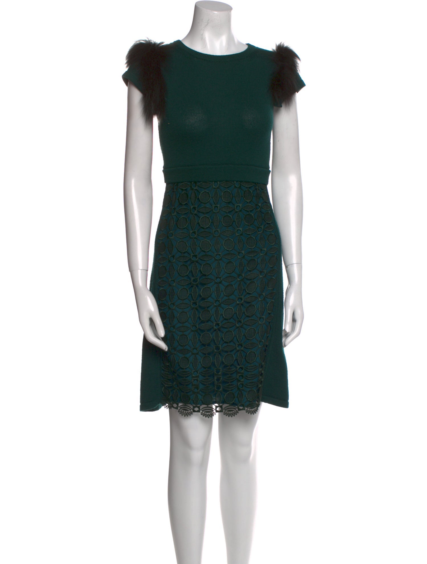 SportMax Wool Knee-Length Dress