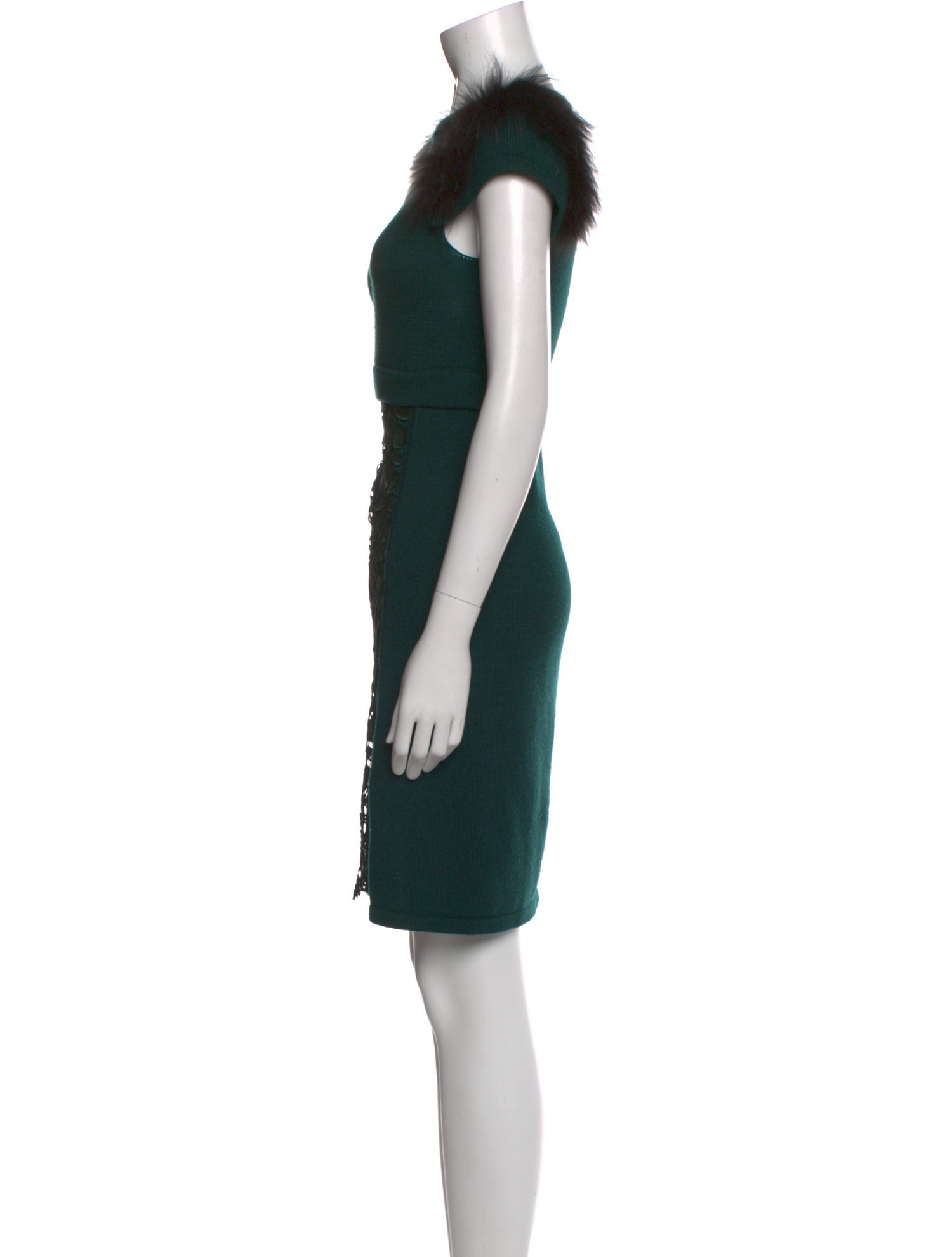 SportMax Wool Knee-Length Dress