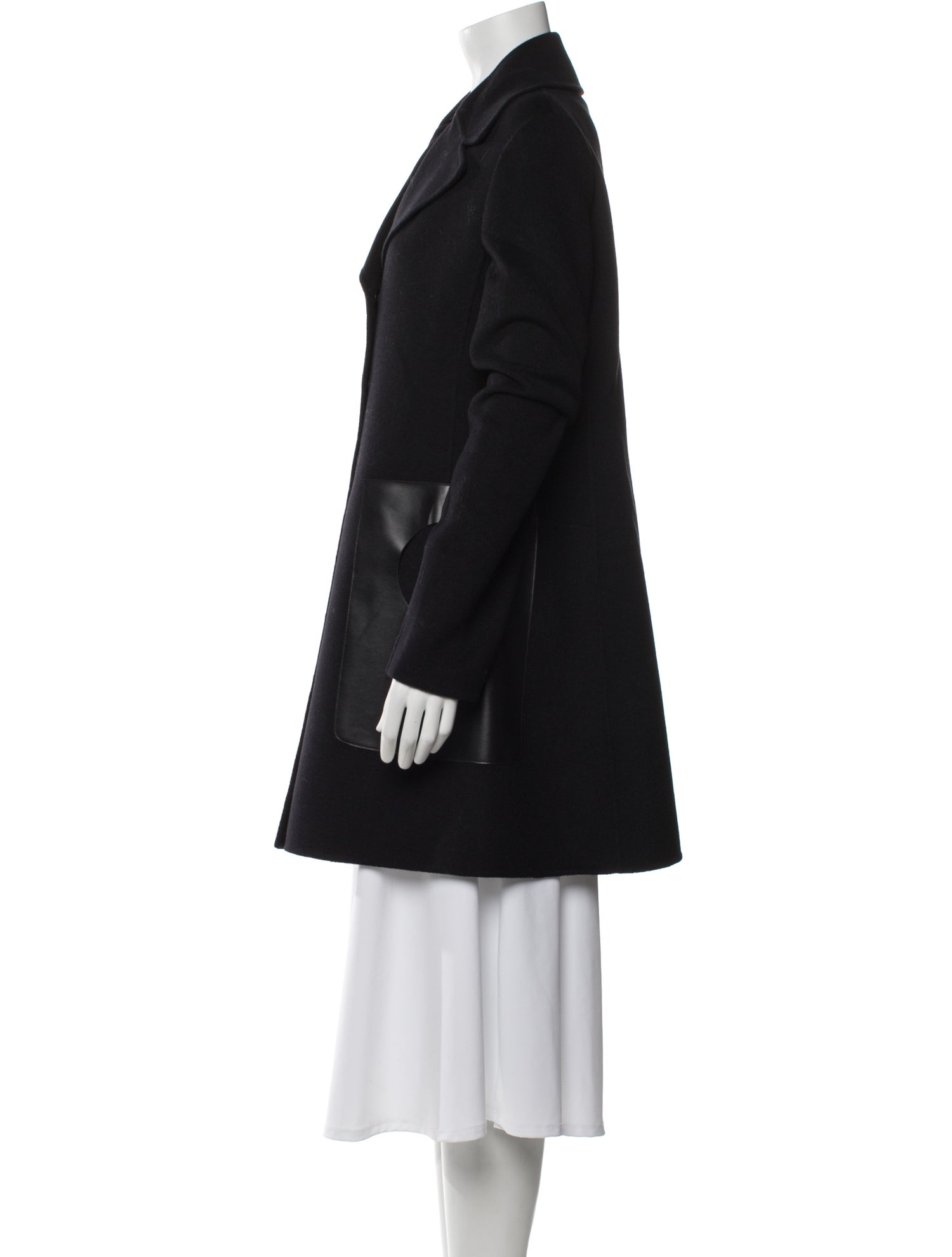 SportMax Virgin Wool Peacoat