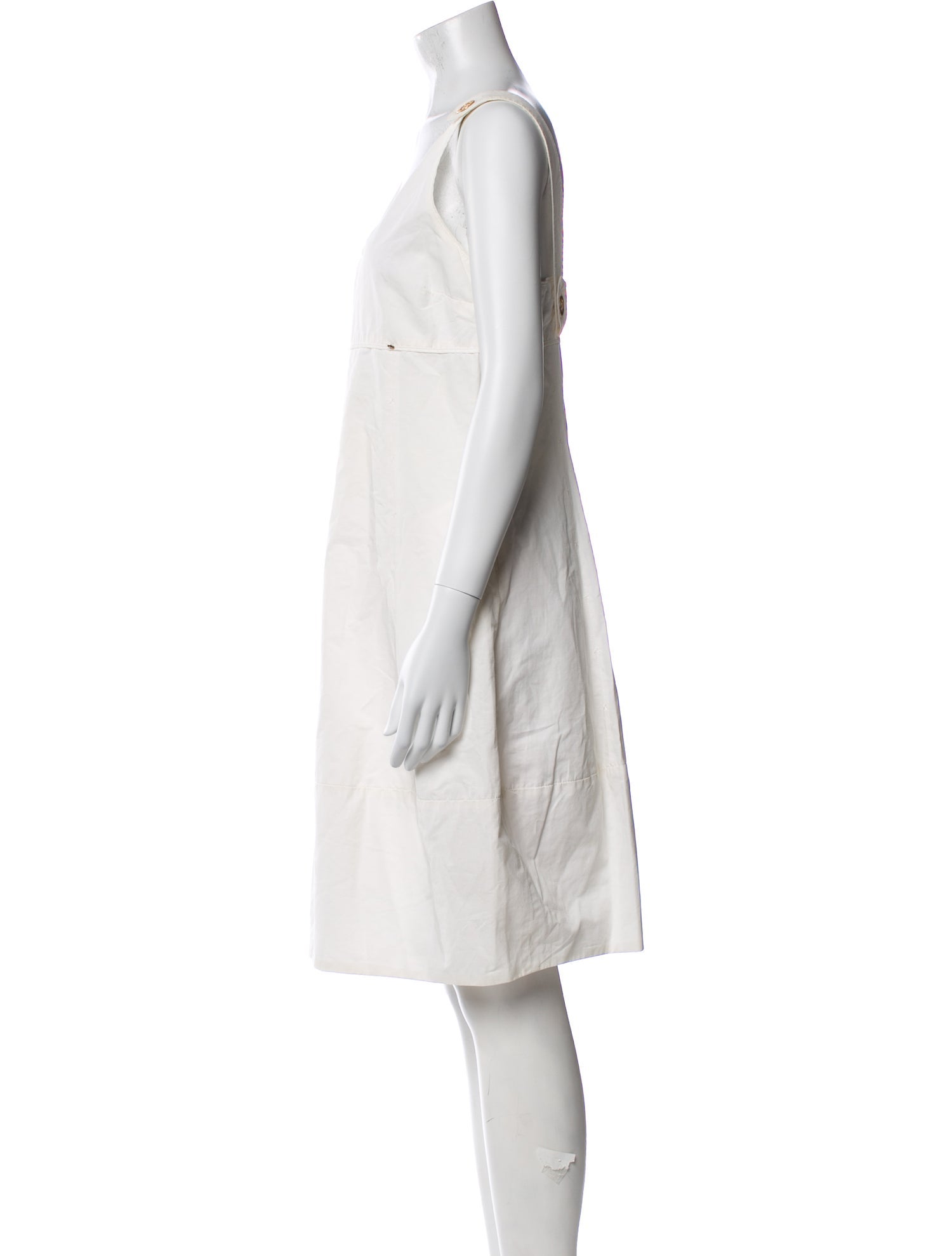 SportMax V-Neck Knee-Length Dress