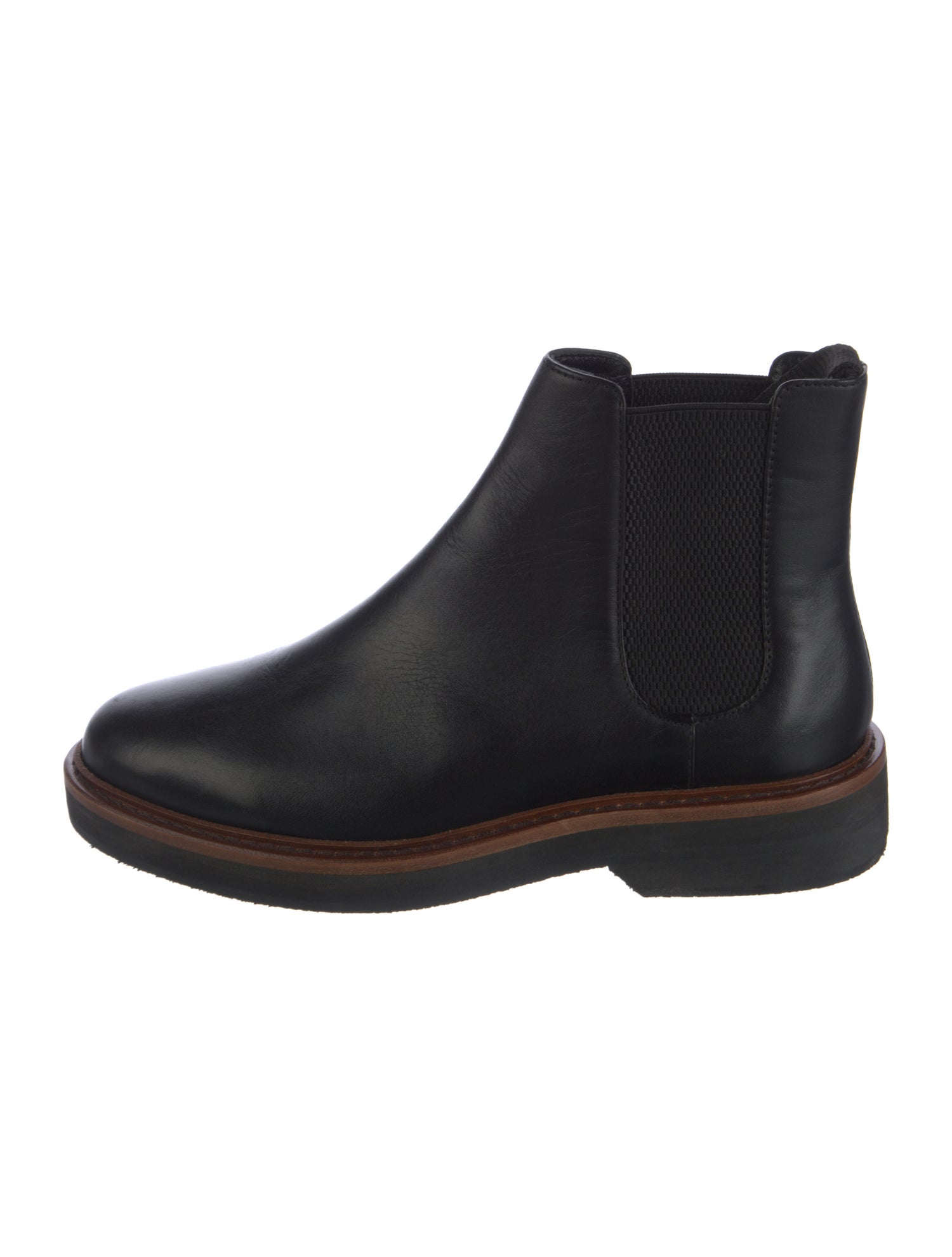 SportMax Leather Chelsea Boots