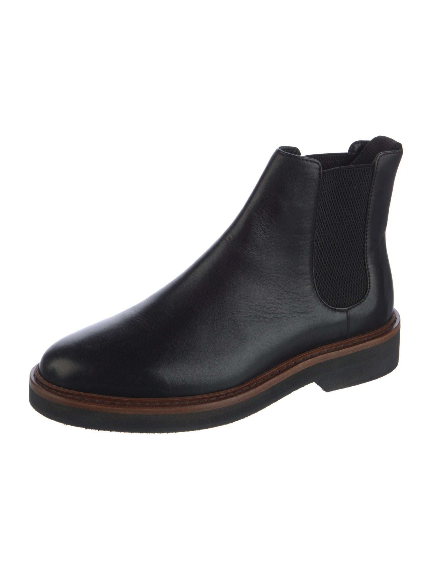 SportMax Leather Chelsea Boots