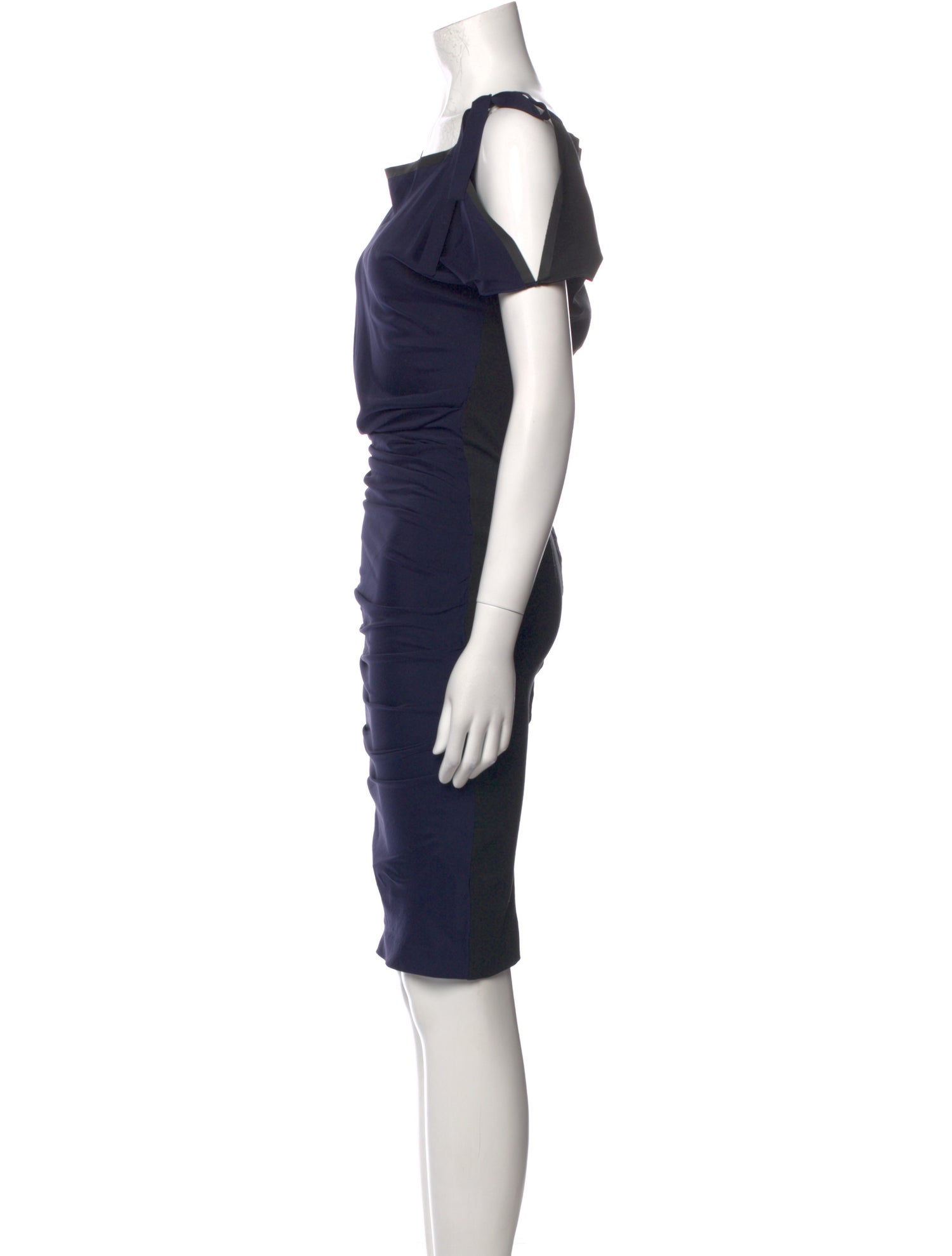 SportMax Scoop Neck Midi Length Dress