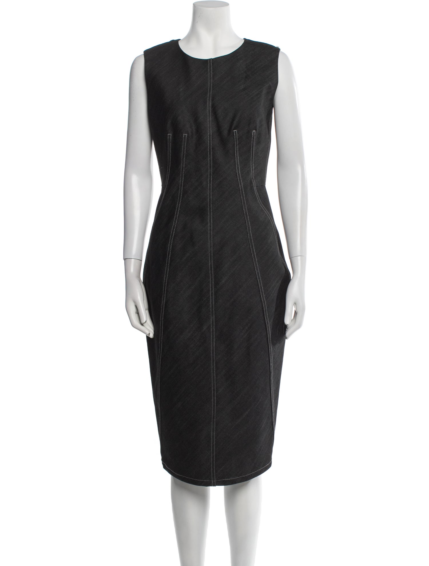 SportMax Crew Neck Knee-Length Dress w/ Tags