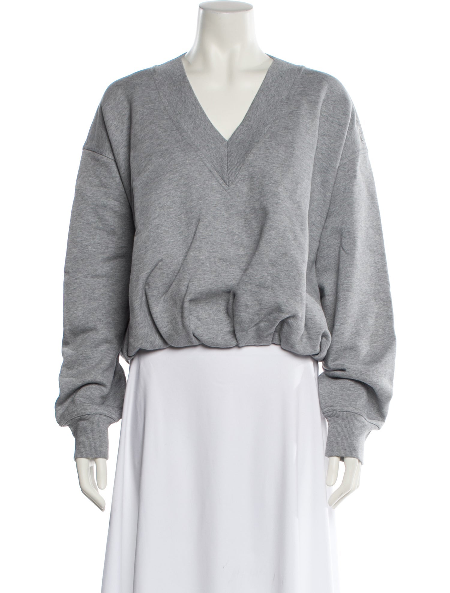 SportMax V-Neck Long Sleeve Sweatshirt w/ Tags