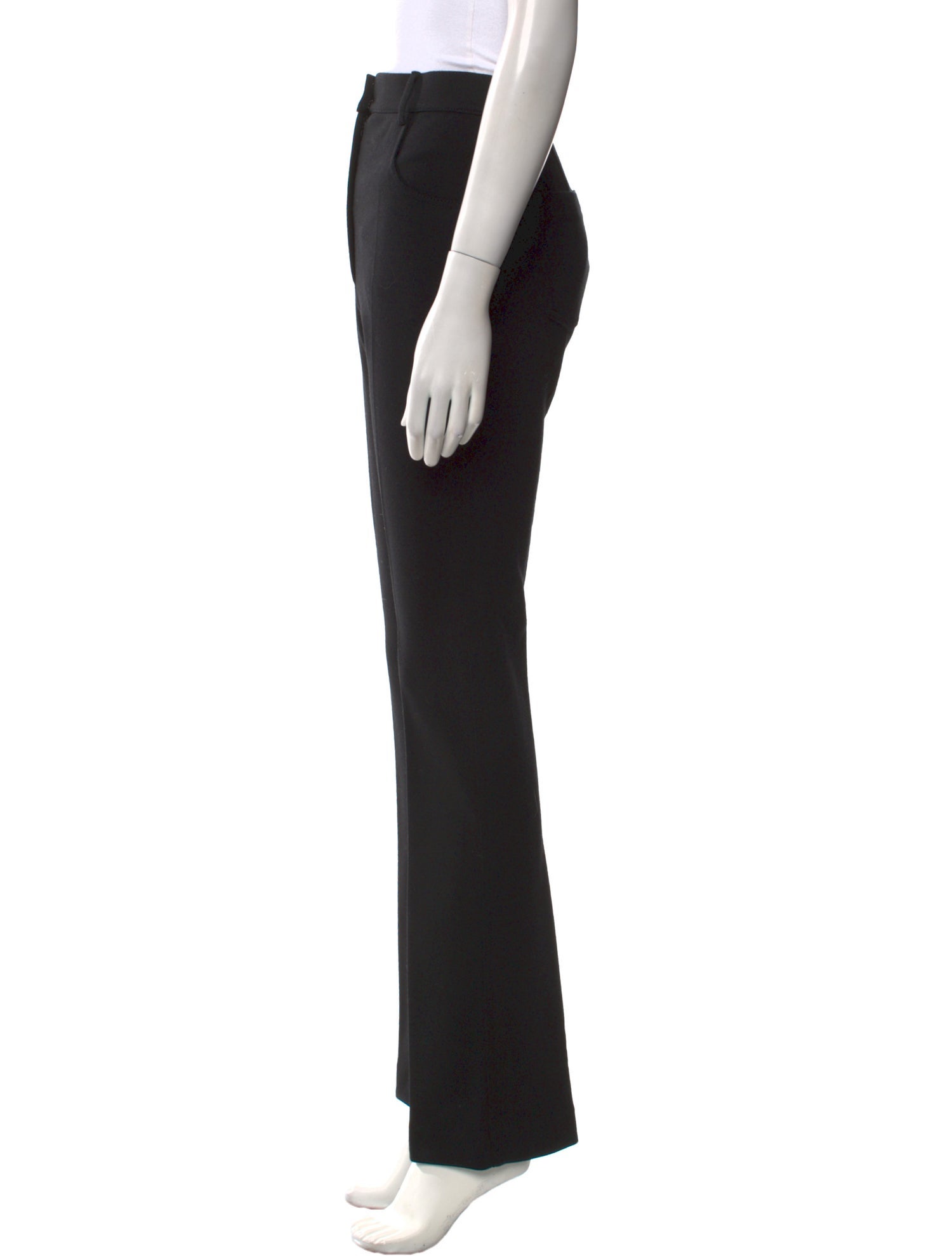 SportMax Virgin Wool Straight Leg Pants