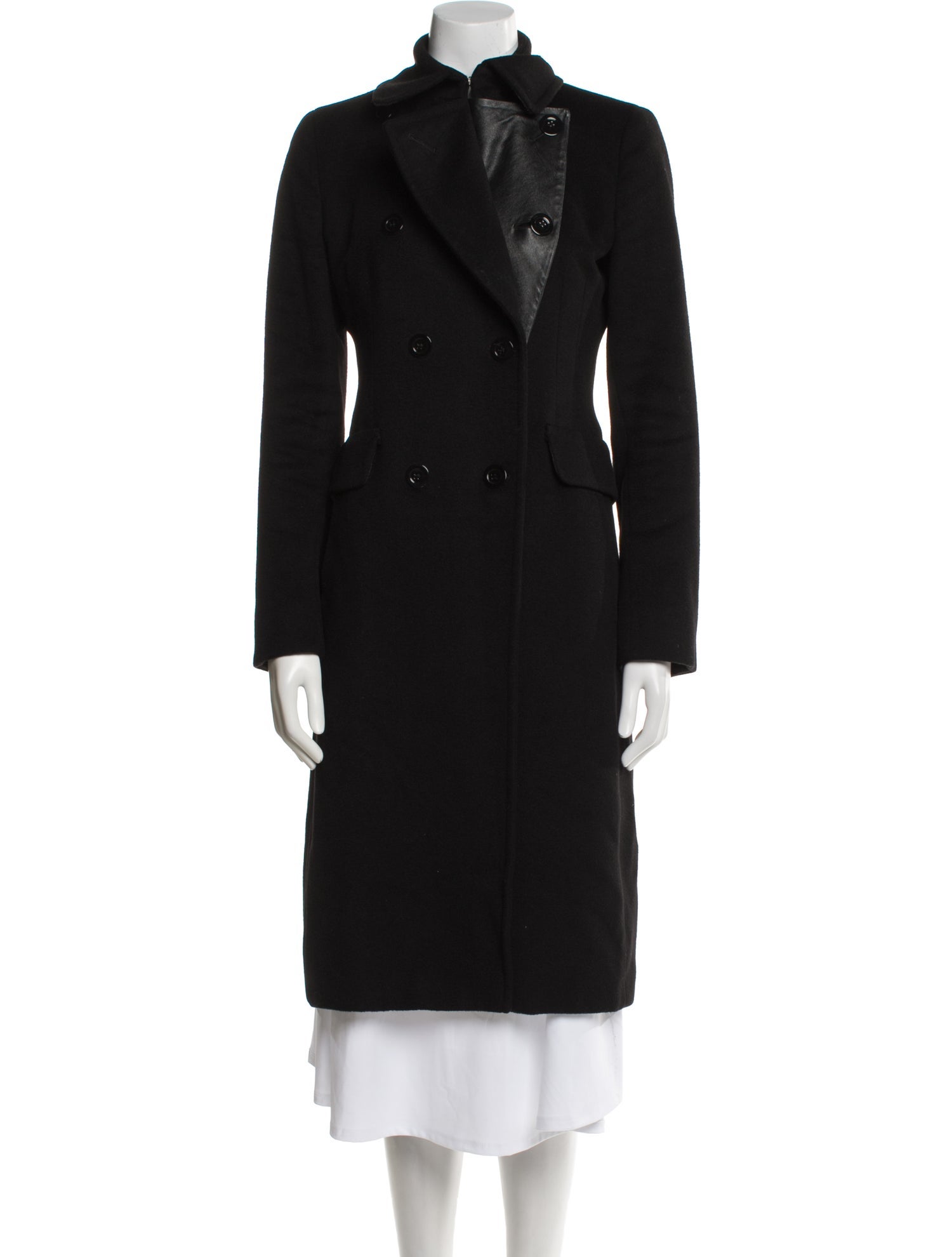 SportMax Virgin Wool Trench Coat