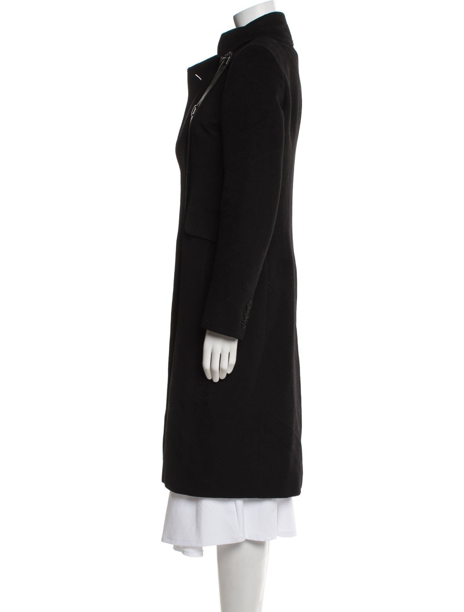 SportMax Virgin Wool Trench Coat