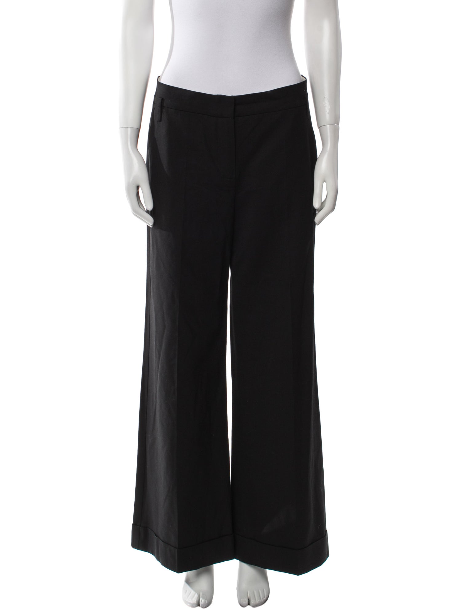 SportMax Virgin Wool Wide Leg Pants