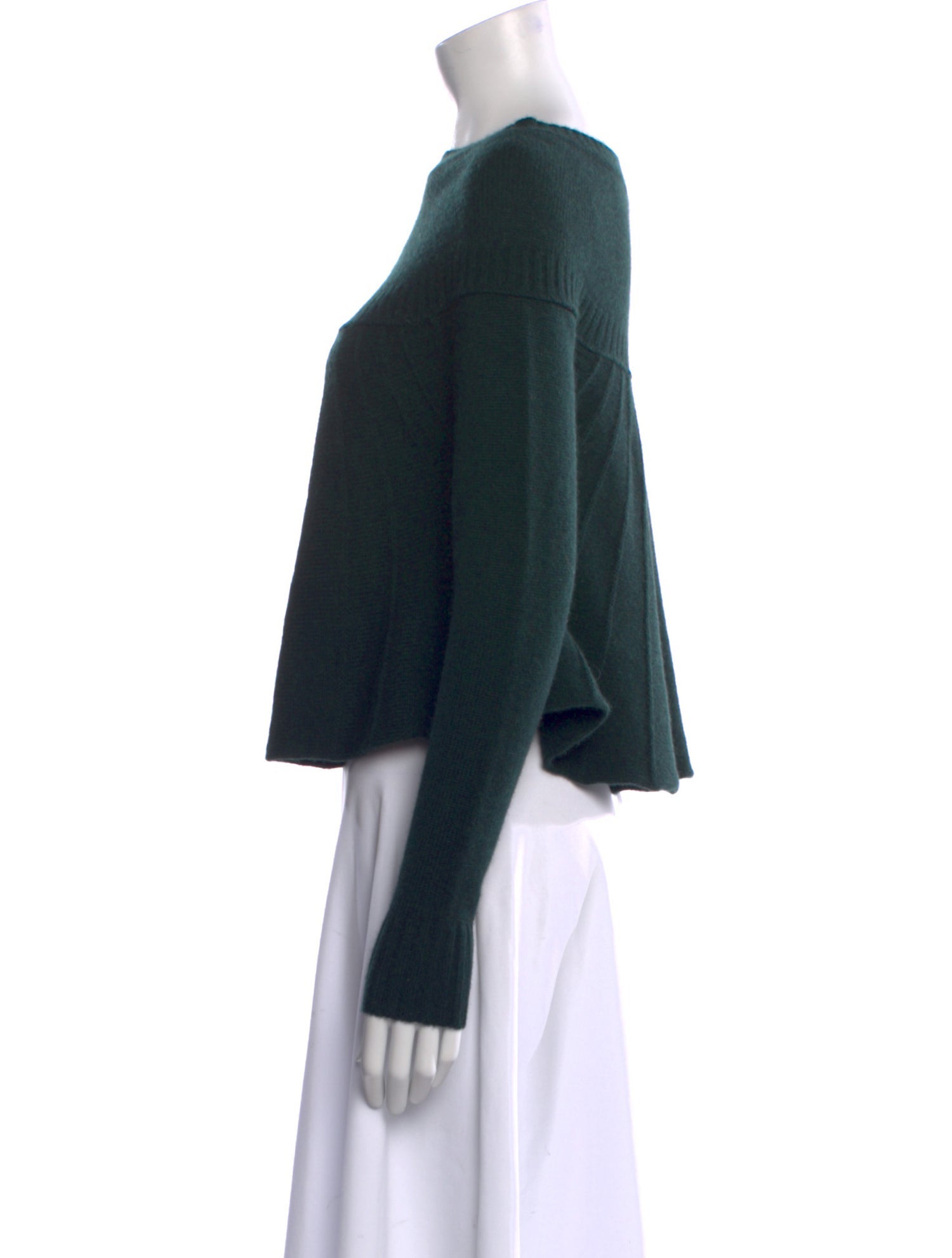 SportMax Cashmere Bateau Neckline Sweater