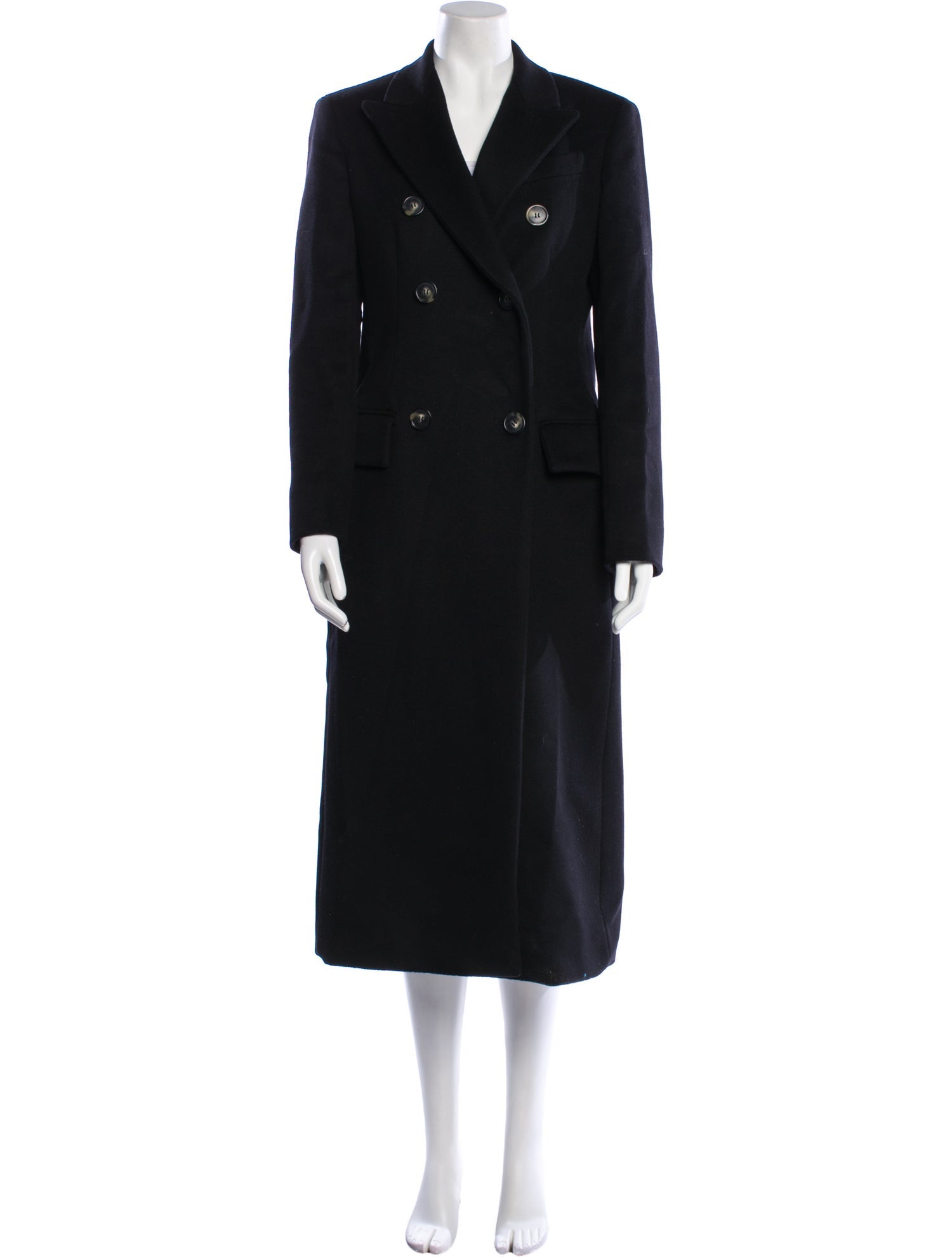 SportMax Virgin Wool Peacoat