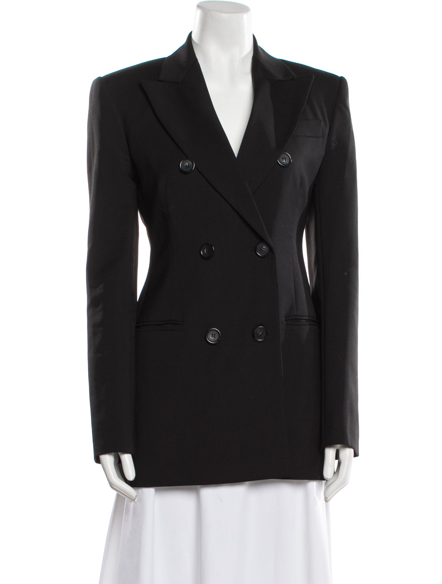 SportMax Virgin Wool Peacoat