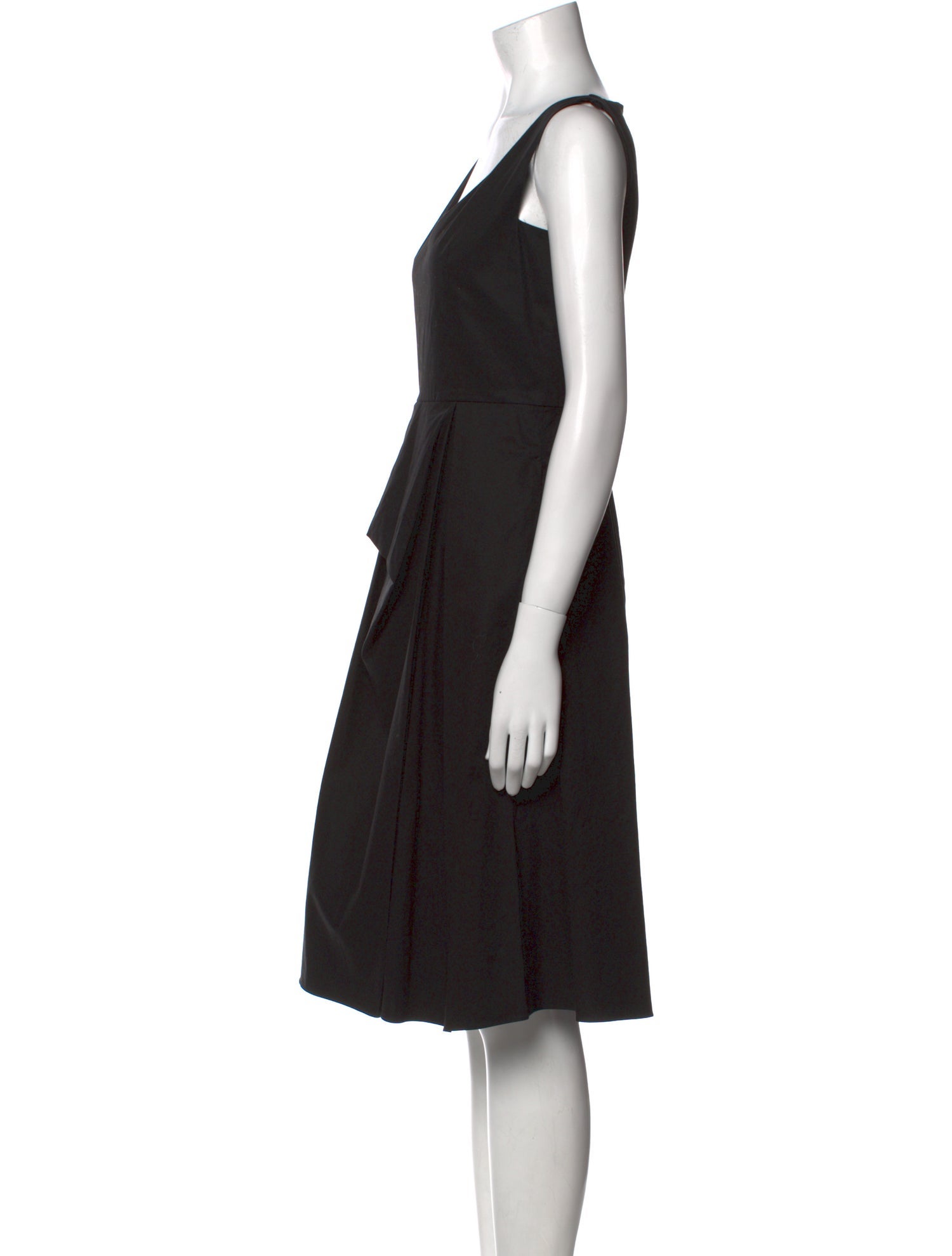 SportMax V-Neck Knee-Length Dress