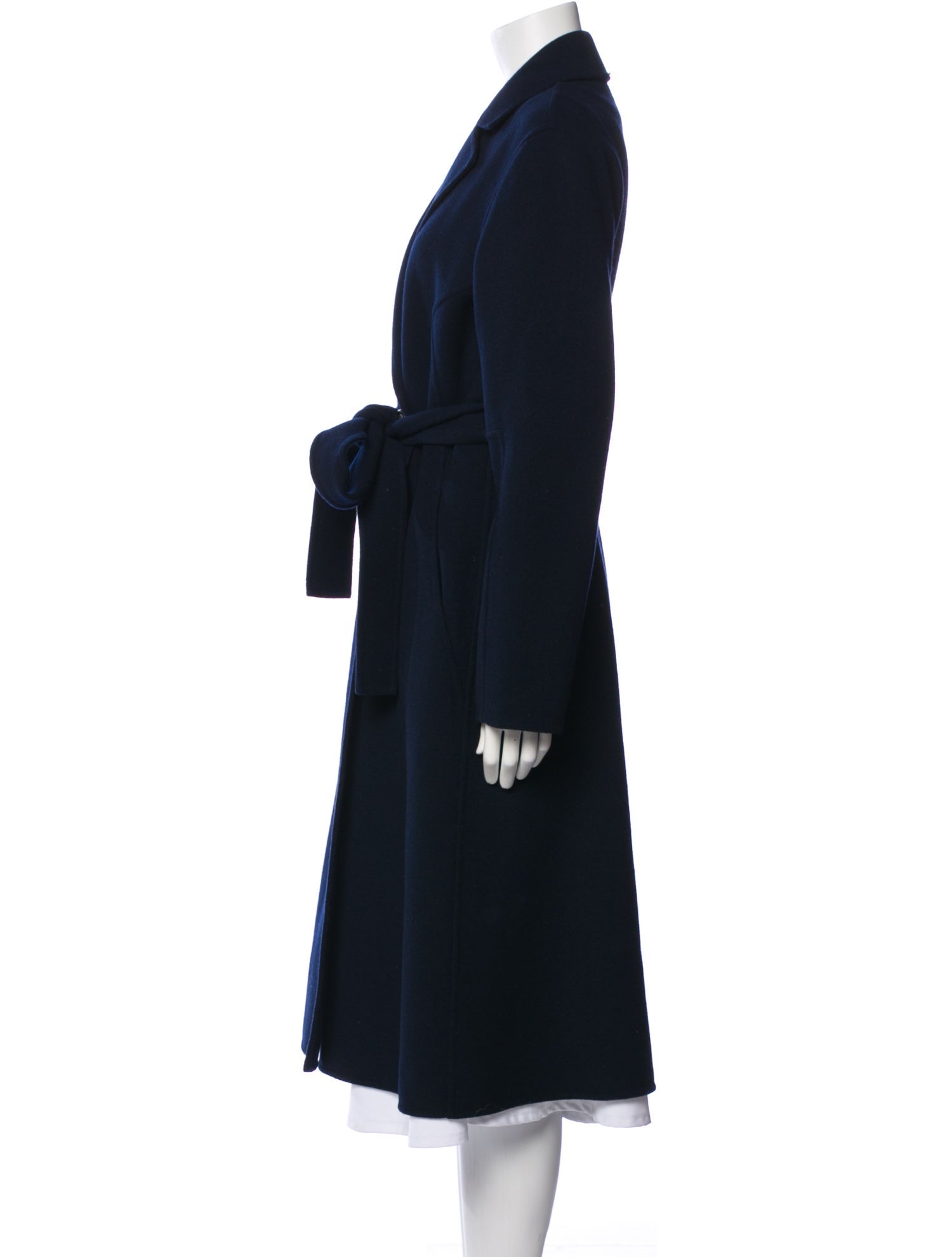 SportMax Virgin Wool Trench Coat