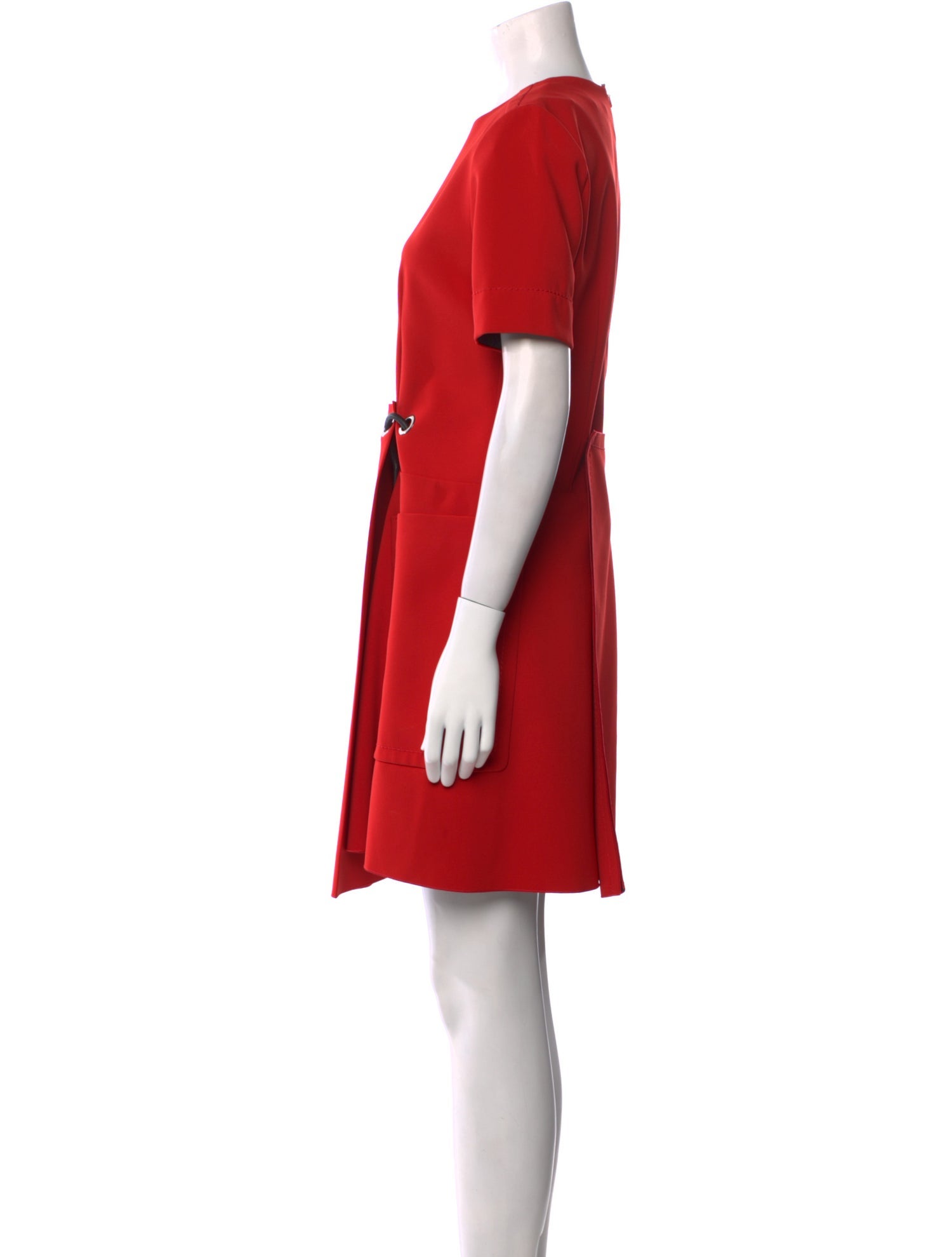 SportMax Crew Neck Mini Dress