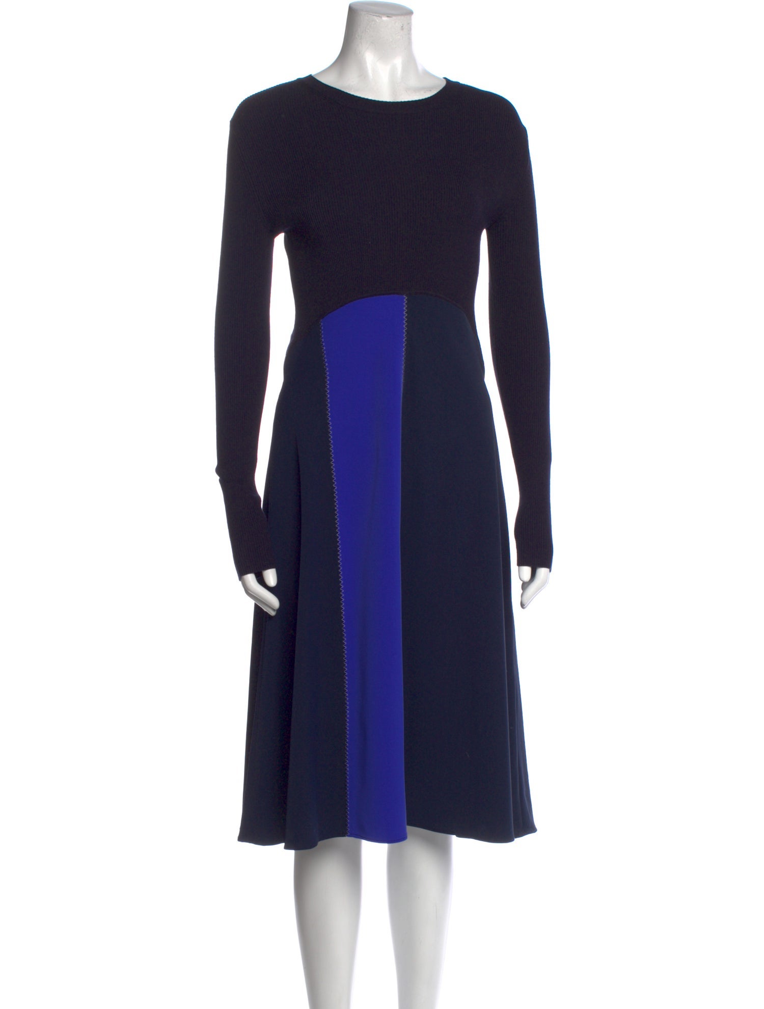 SportMax Crew Neck Knee-Length Dress