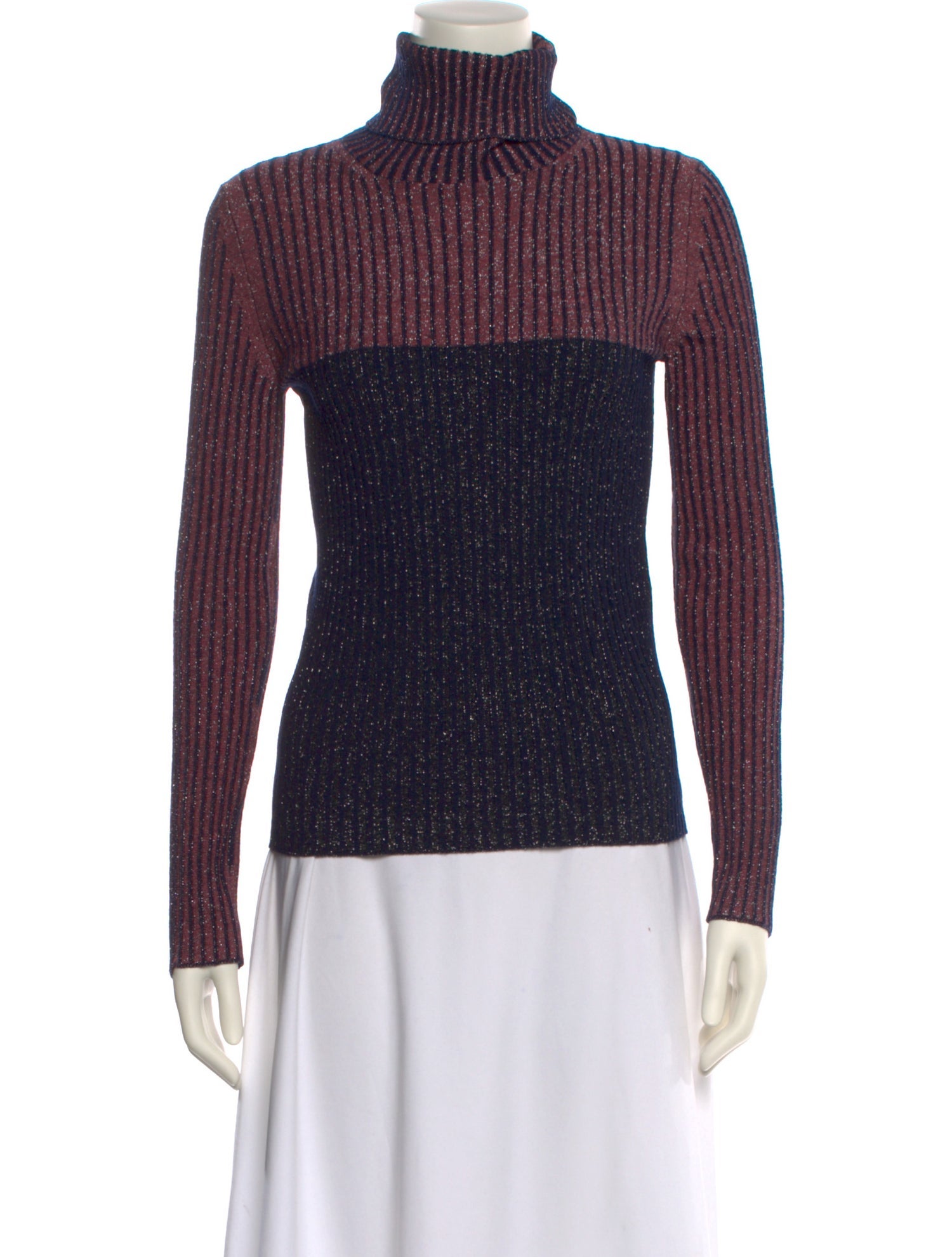 SportMax Virgin Wool Striped Sweater w/ Tags