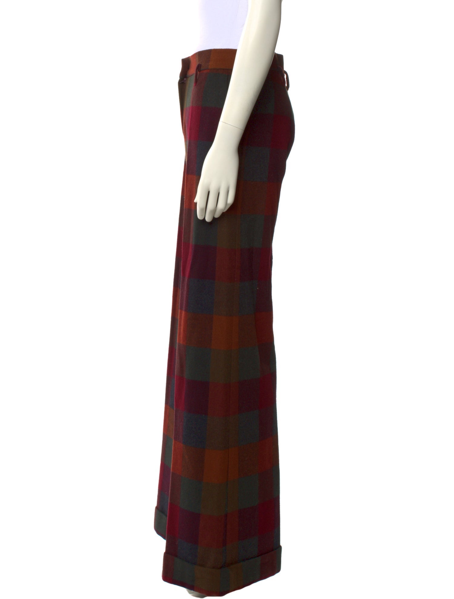 SportMax Virgin Wool Wide Leg Pants