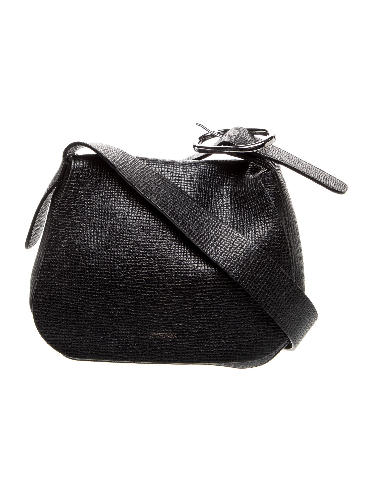 SportMax Leather Bucket Bag