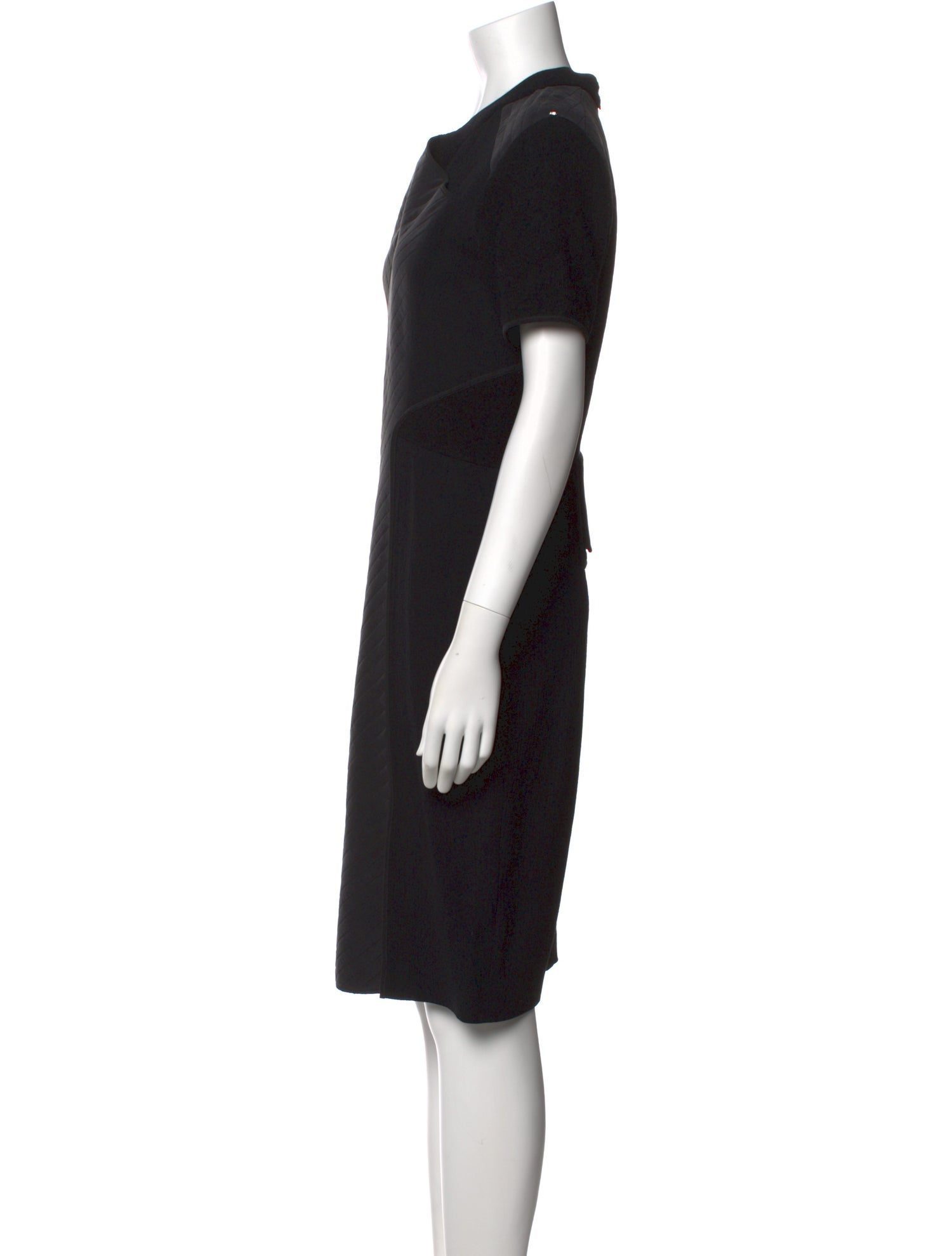 SportMax V-Neck Knee-Length Dress