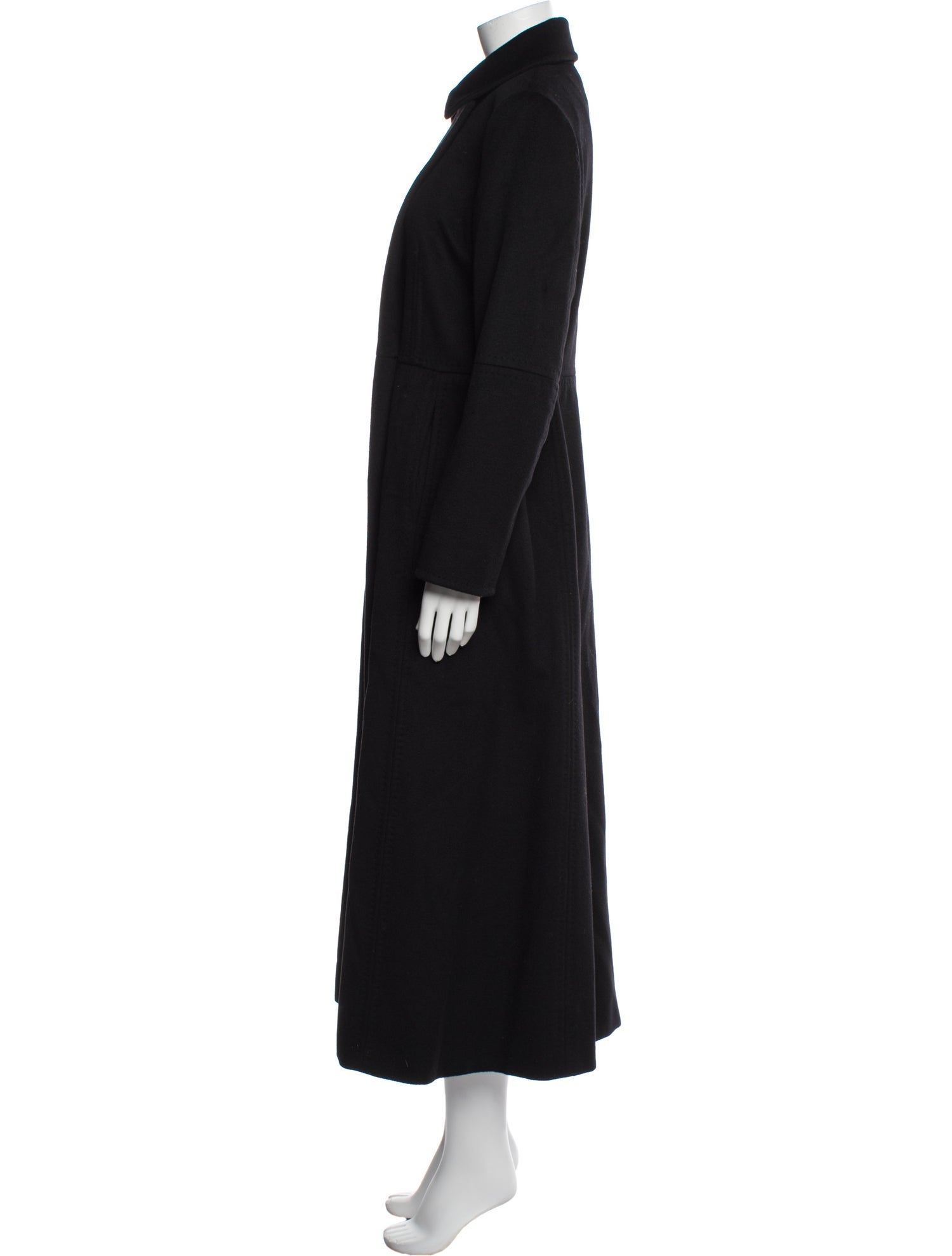 SportMax Virgin Wool Trench Coat