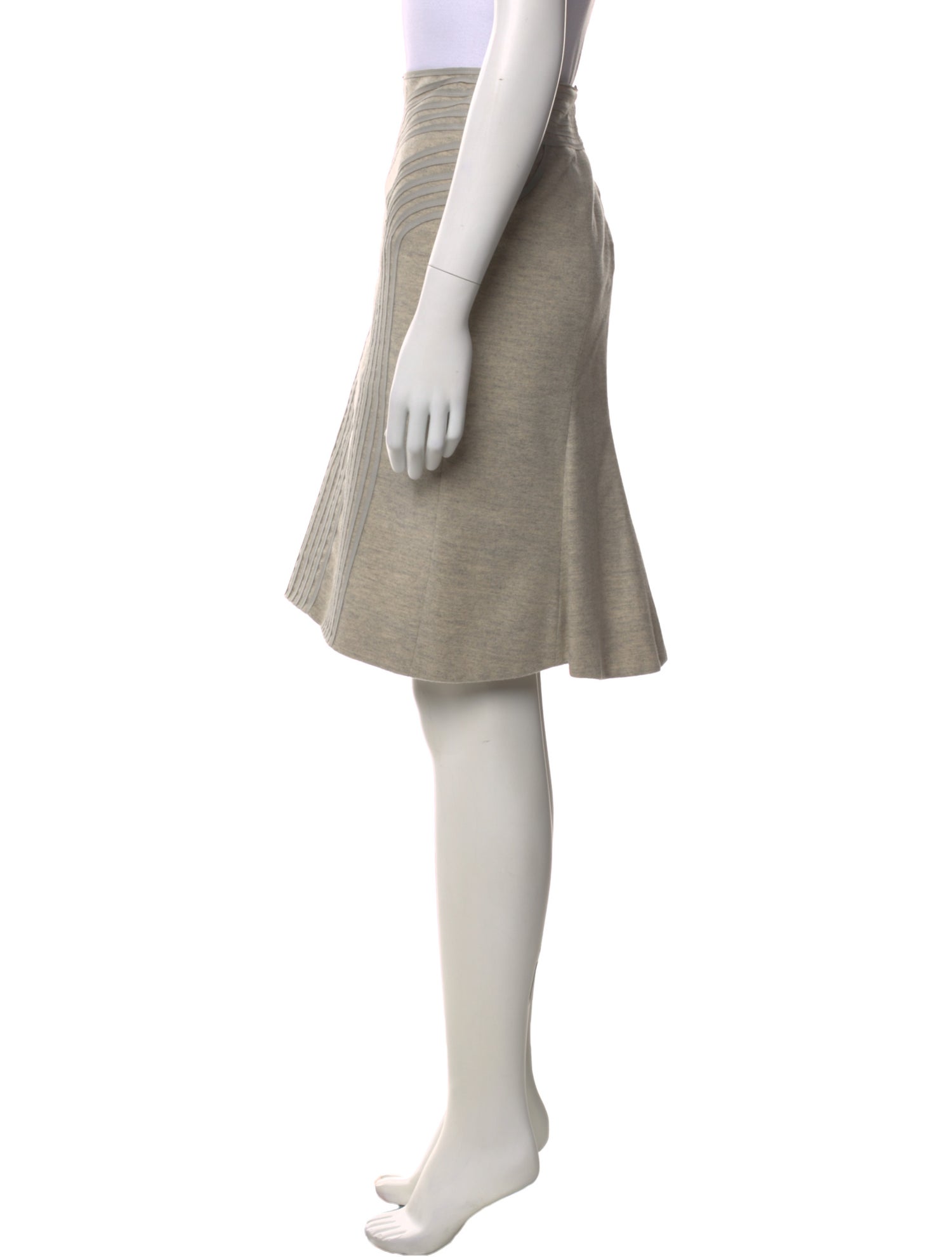 SportMax Virgin Wool Knee-Length Skirt