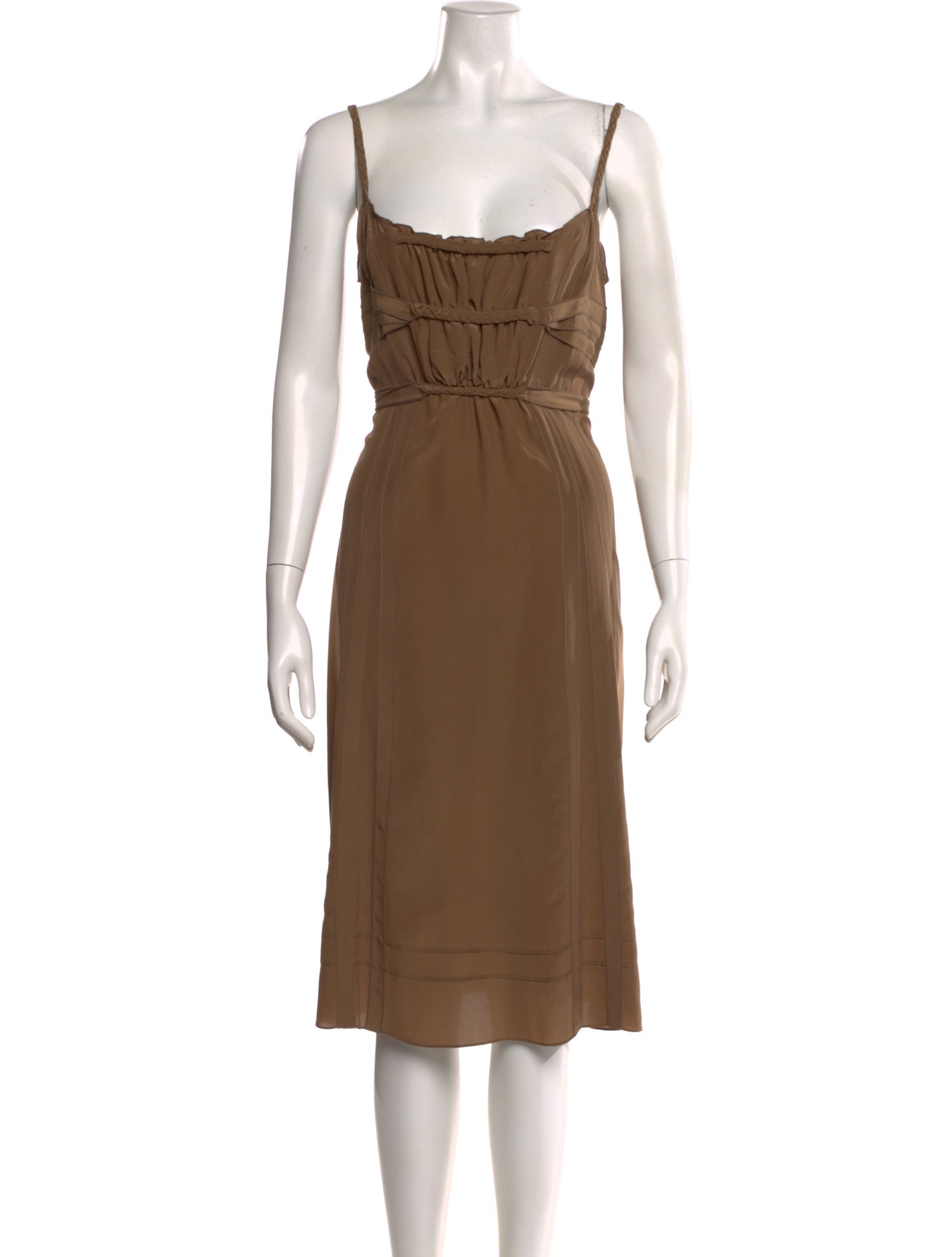 SportMax Silk Midi Length Dress