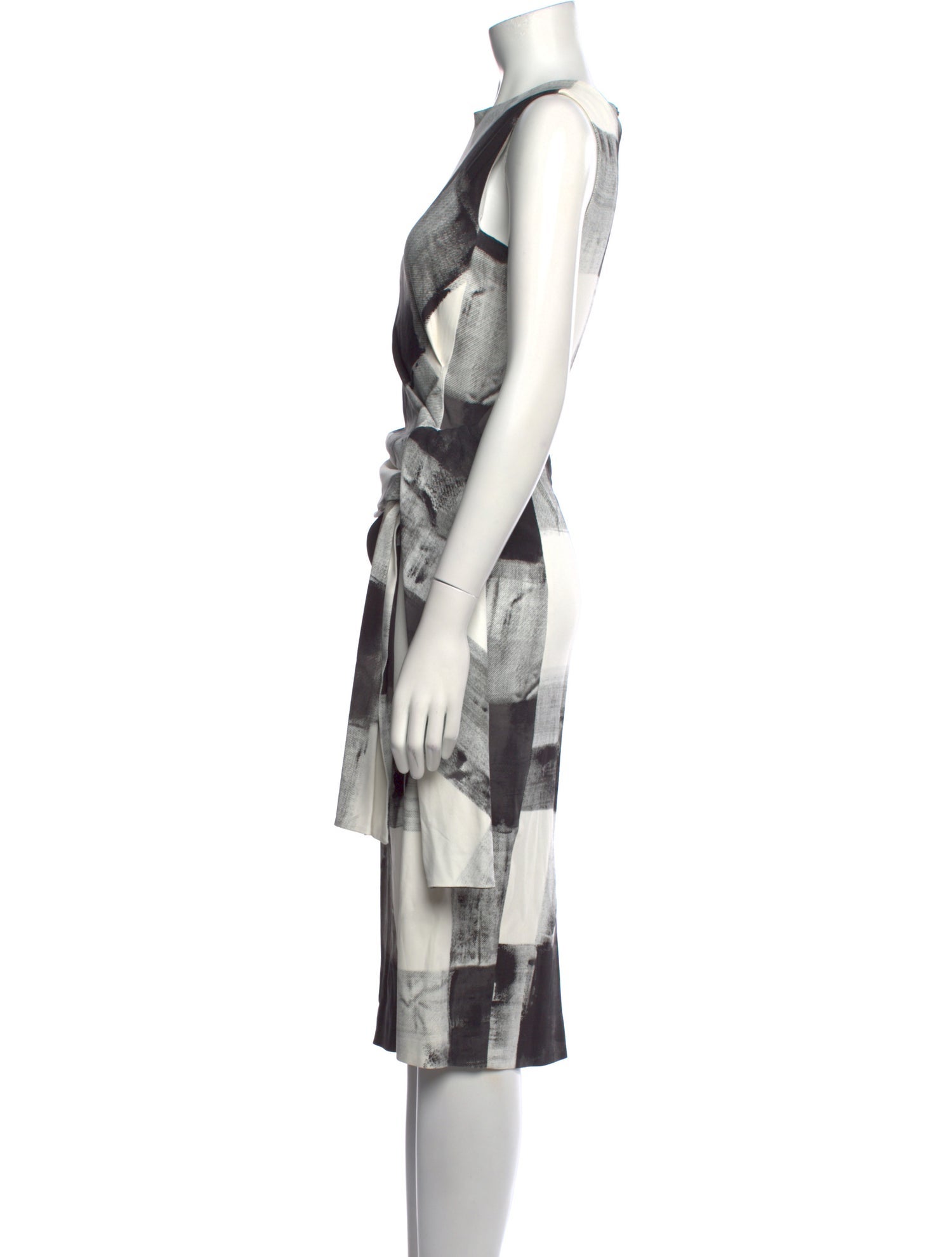 SportMax Printed Midi Length Dress