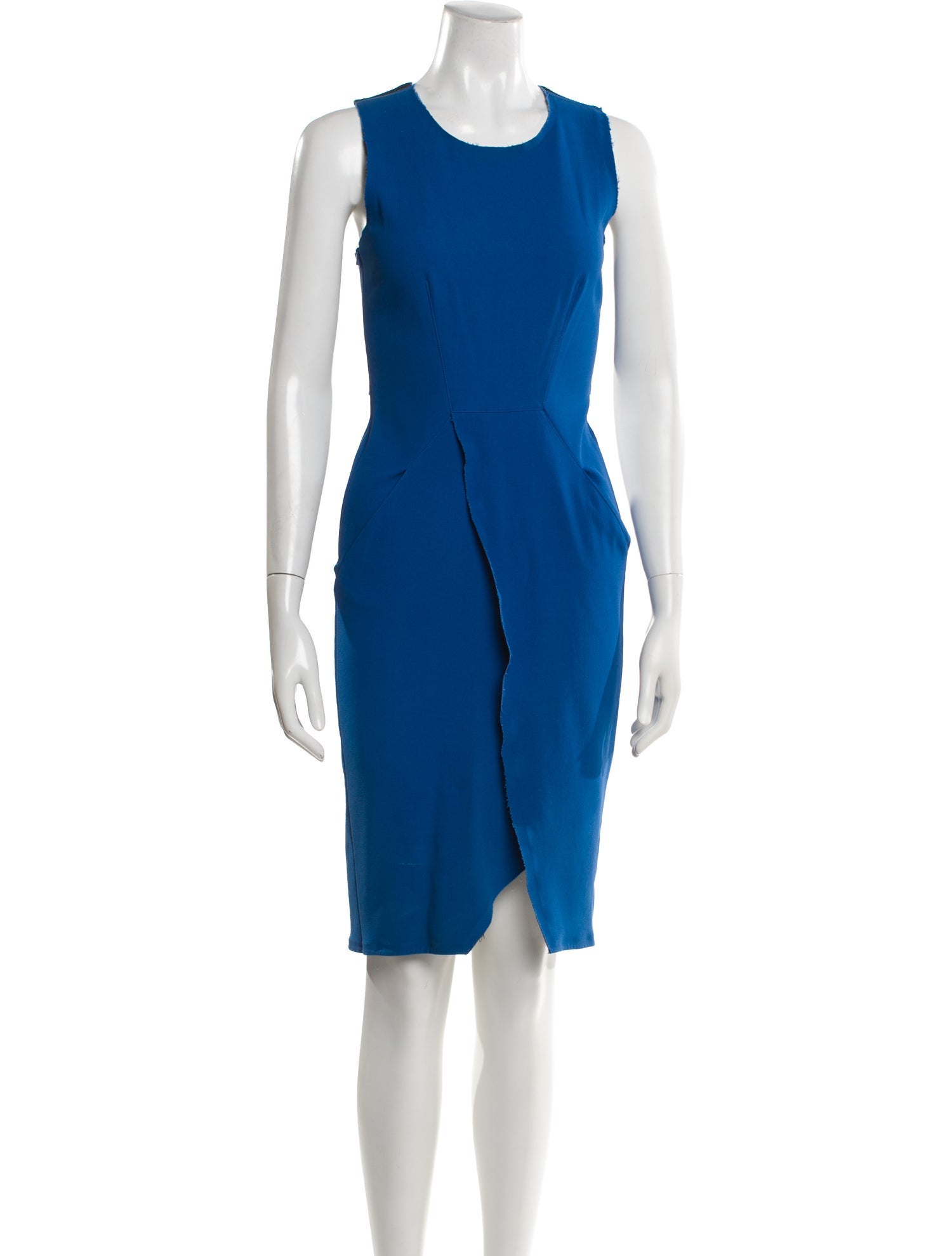 SportMax Crew Neck Knee-Length Dress