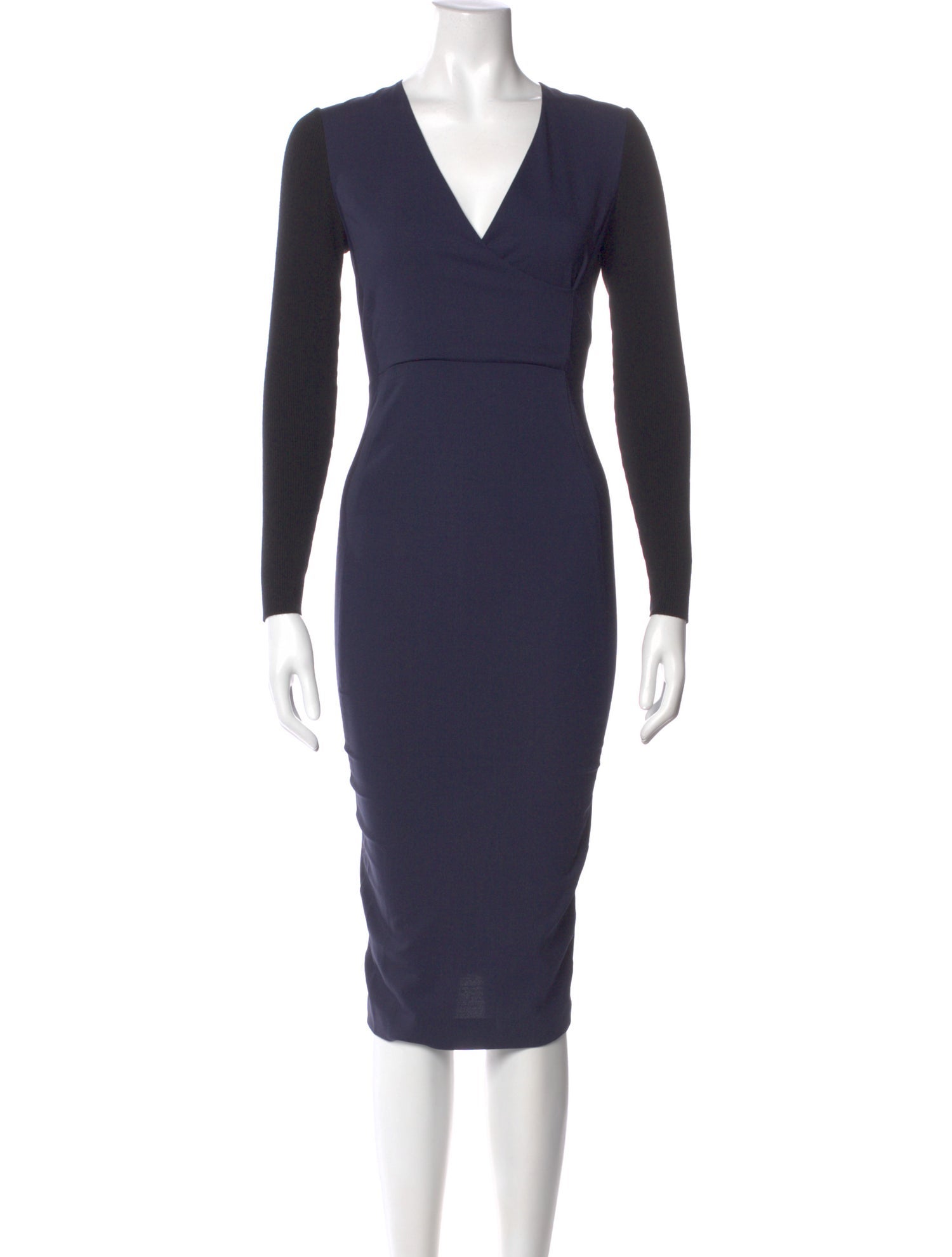 SportMax Virgin Wool Midi Length Dress w/ Tags