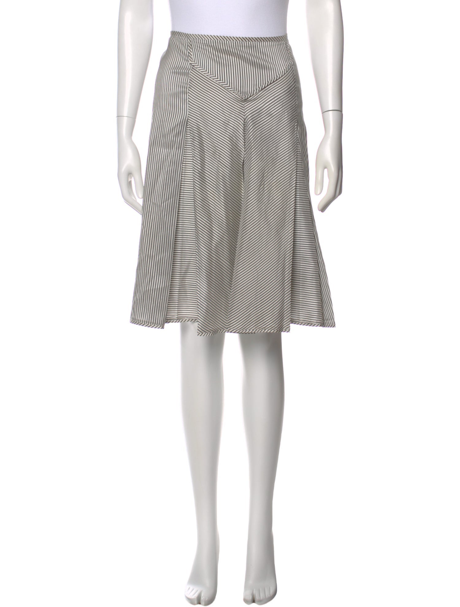 SportMax Silk Knee-Length Skirt