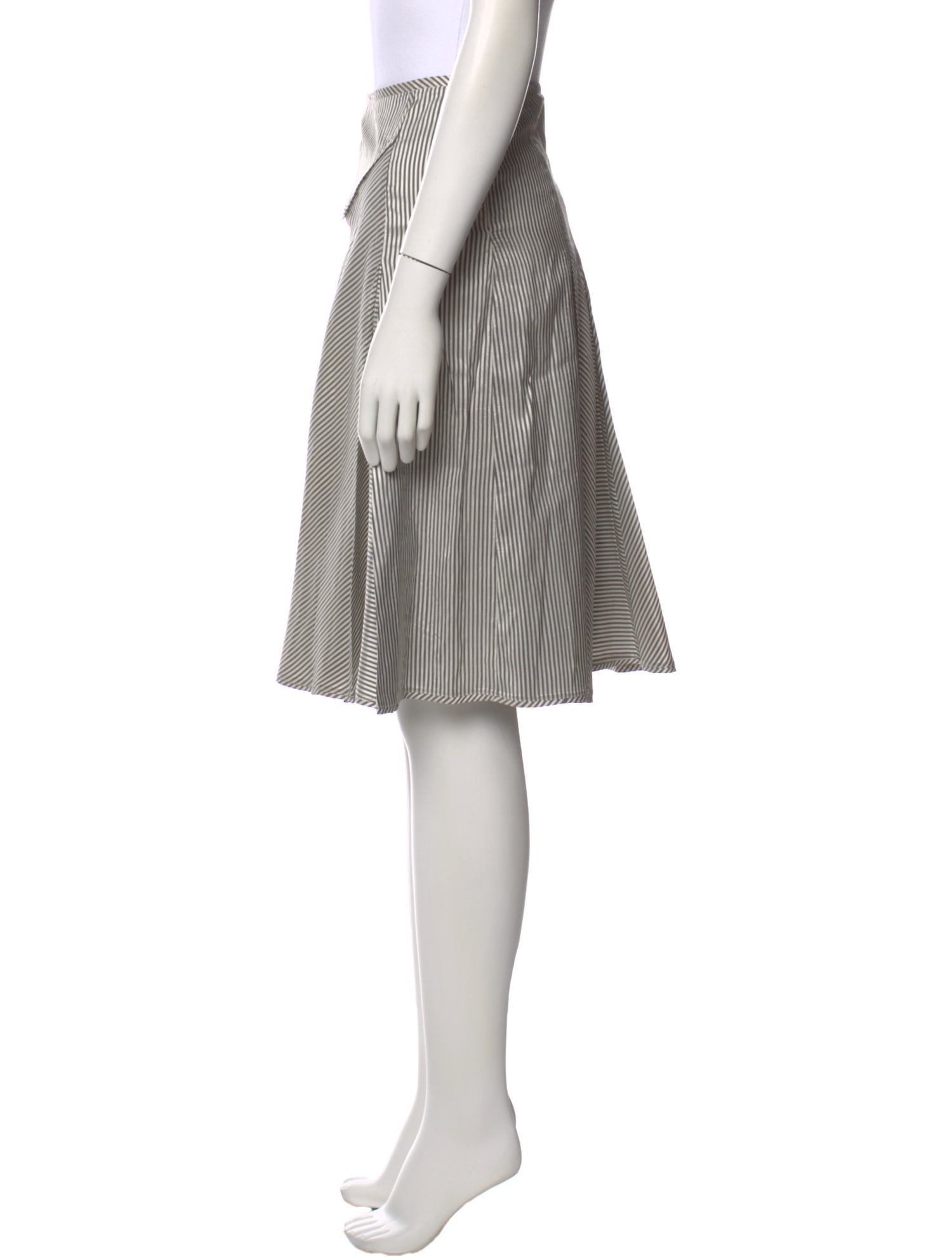 SportMax Silk Knee-Length Skirt