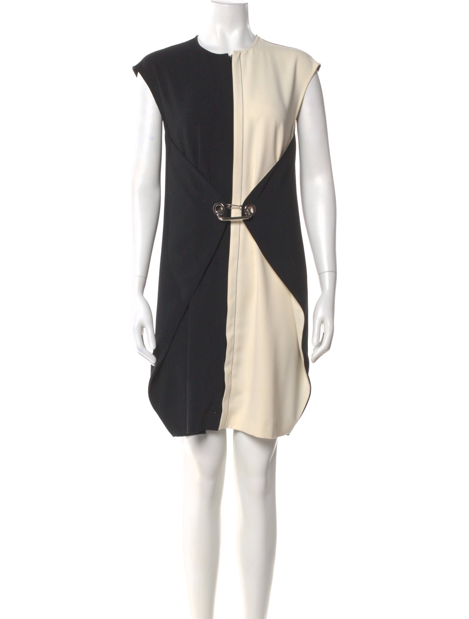 SportMax Colorblock Pattern Knee-Length Dress