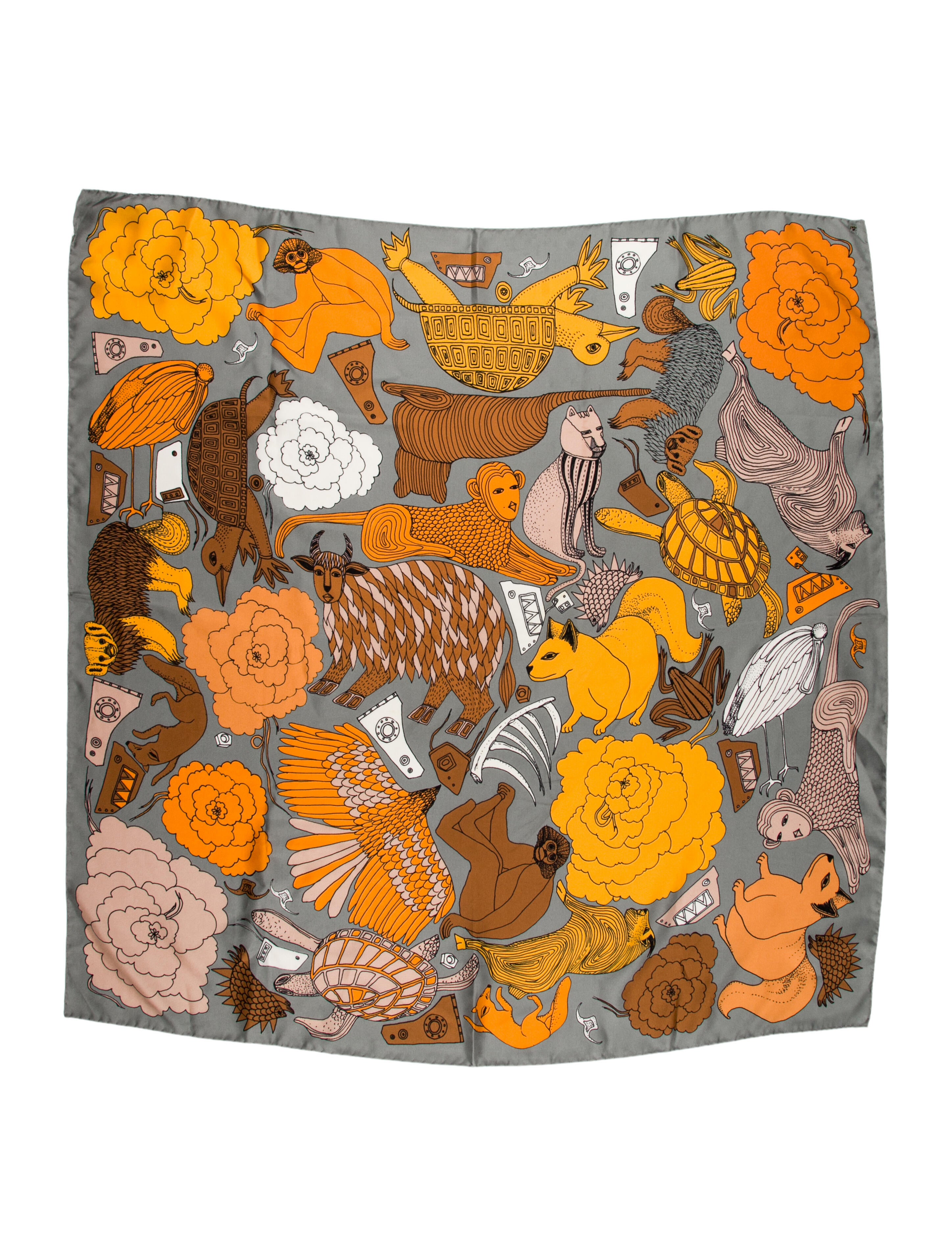 SportMax Caparaçons Silk Scarf