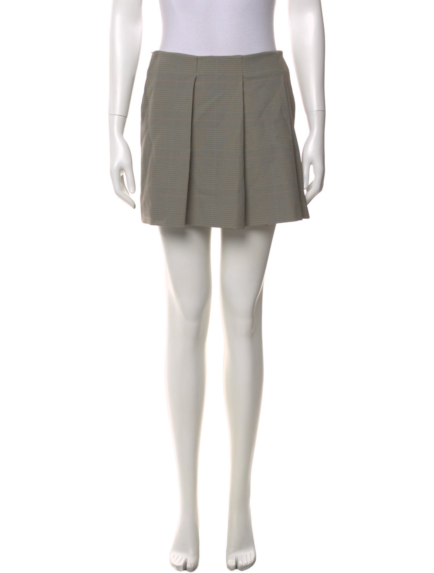 SportMax Pleated Accents Mini Skirt