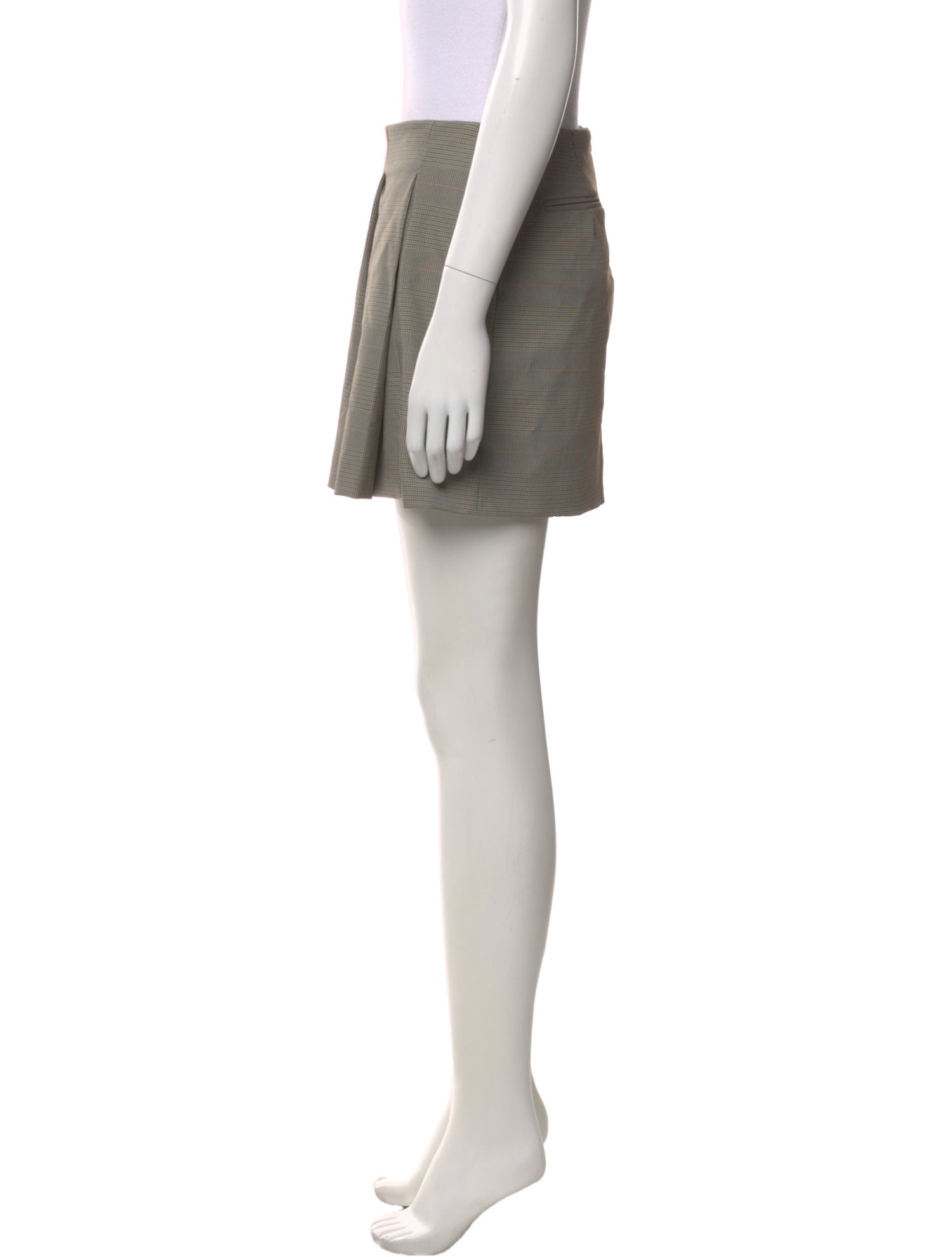 SportMax Pleated Accents Mini Skirt