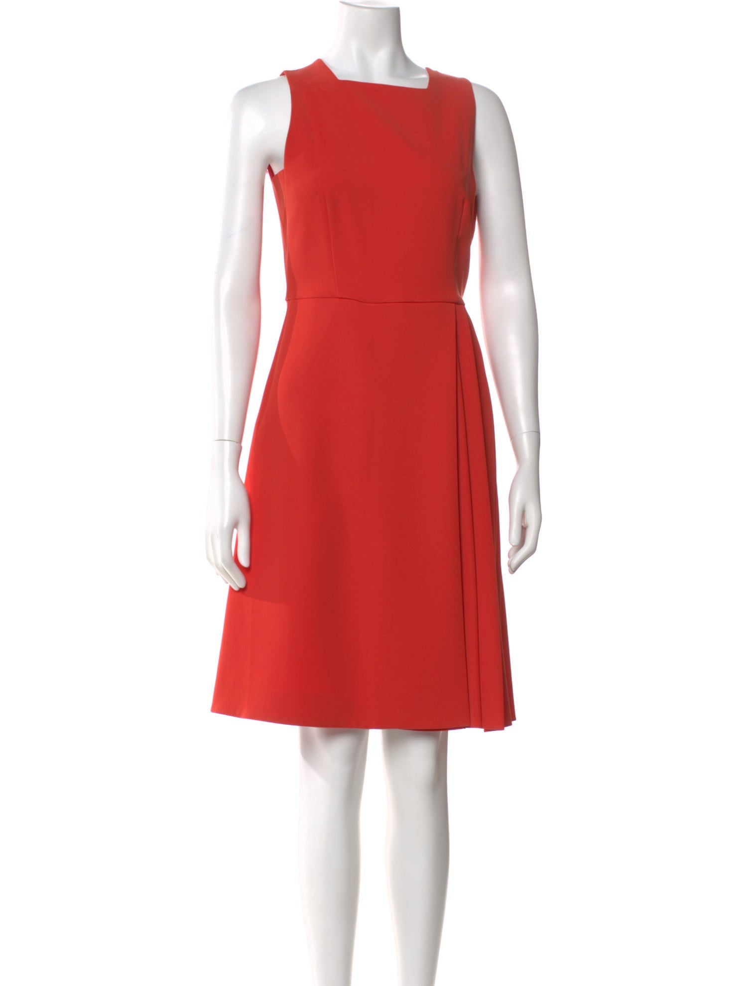 SportMax Square Neckline Knee-Length Dress